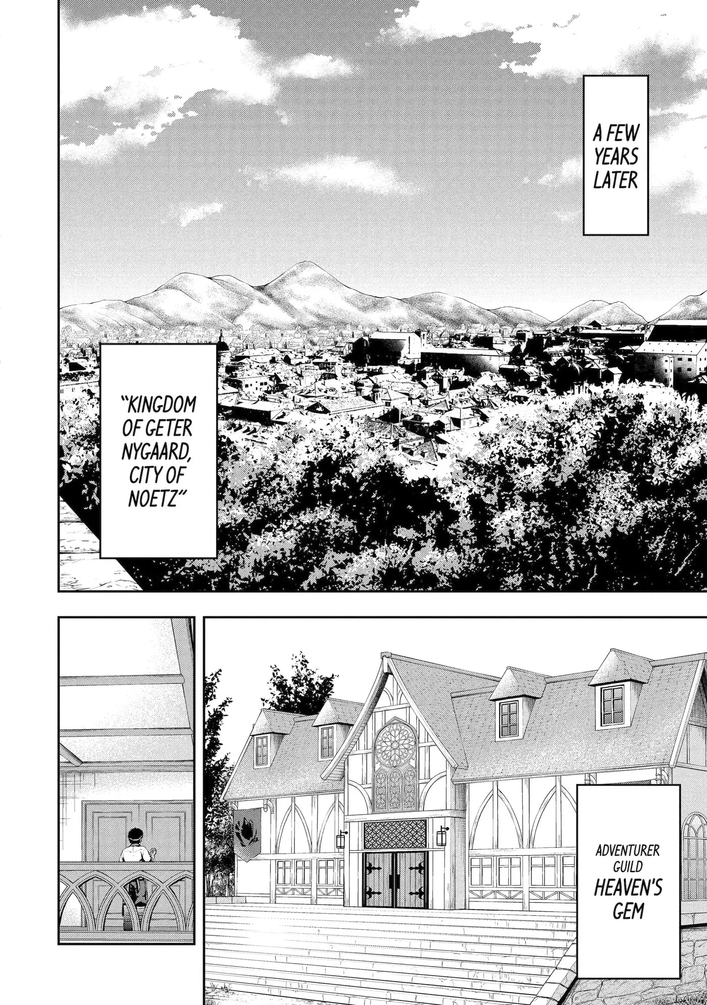 Ore wa Boukensha Guild no Akutoku Guild Master: Jinzai o Tekizaitekisho ni Tsuihou Shitara, Nazeka Mechakucha Kansha Saremashita Chapter 0.1 page 6