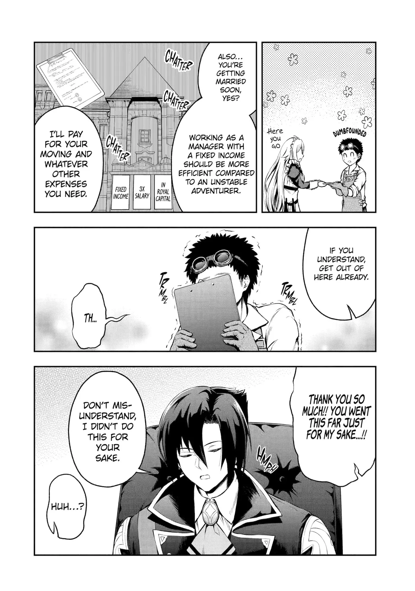 Ore wa Boukensha Guild no Akutoku Guild Master: Jinzai o Tekizaitekisho ni Tsuihou Shitara, Nazeka Mechakucha Kansha Saremashita Chapter 0 page 11