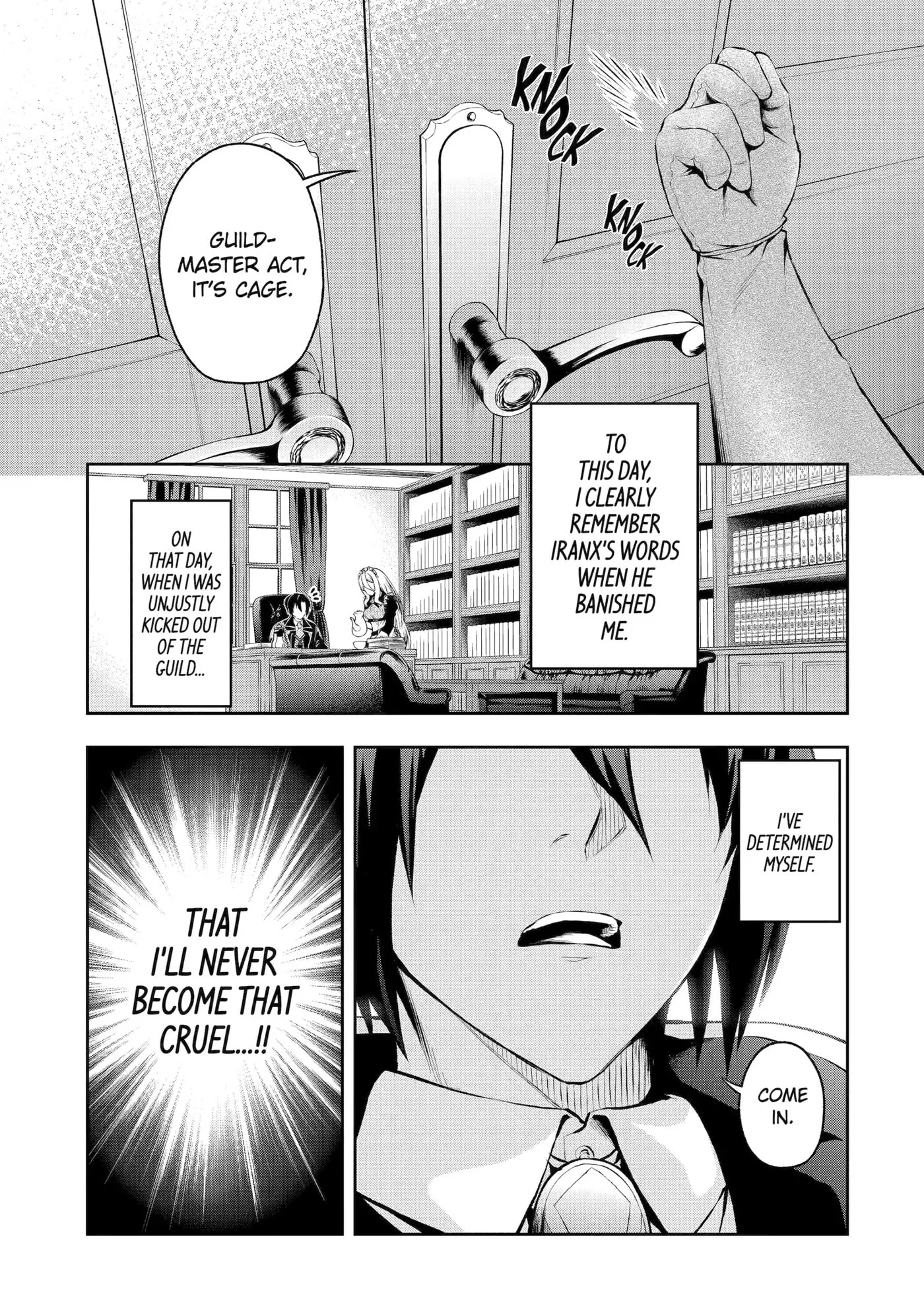 Ore wa Boukensha Guild no Akutoku Guild Master: Jinzai o Tekizaitekisho ni Tsuihou Shitara, Nazeka Mechakucha Kansha Saremashita Chapter 0 page 6