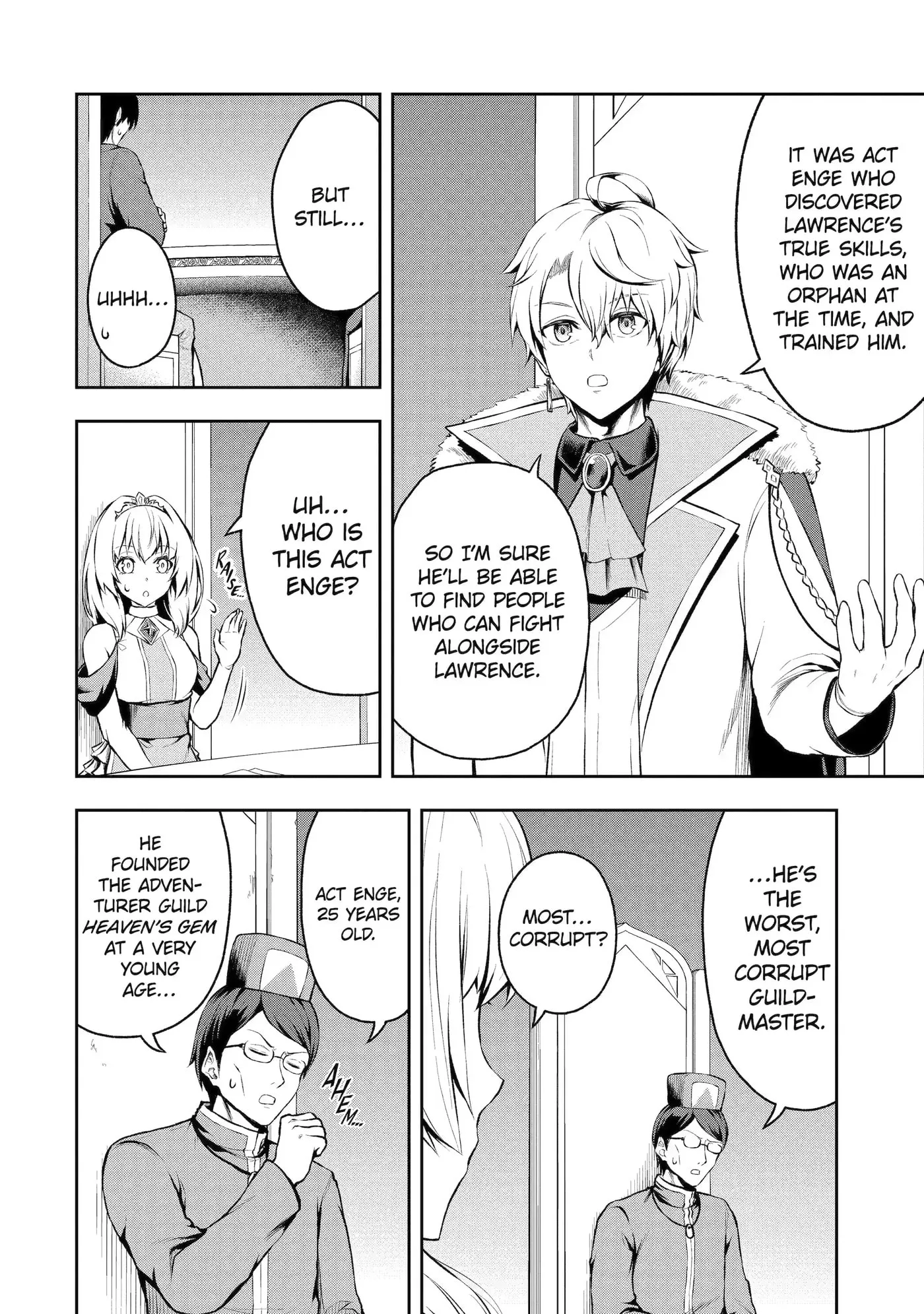Ore wa Boukensha Guild no Akutoku Guild Master: Jinzai o Tekizaitekisho ni Tsuihou Shitara, Nazeka Mechakucha Kansha Saremashita Chapter 1.1 page 6