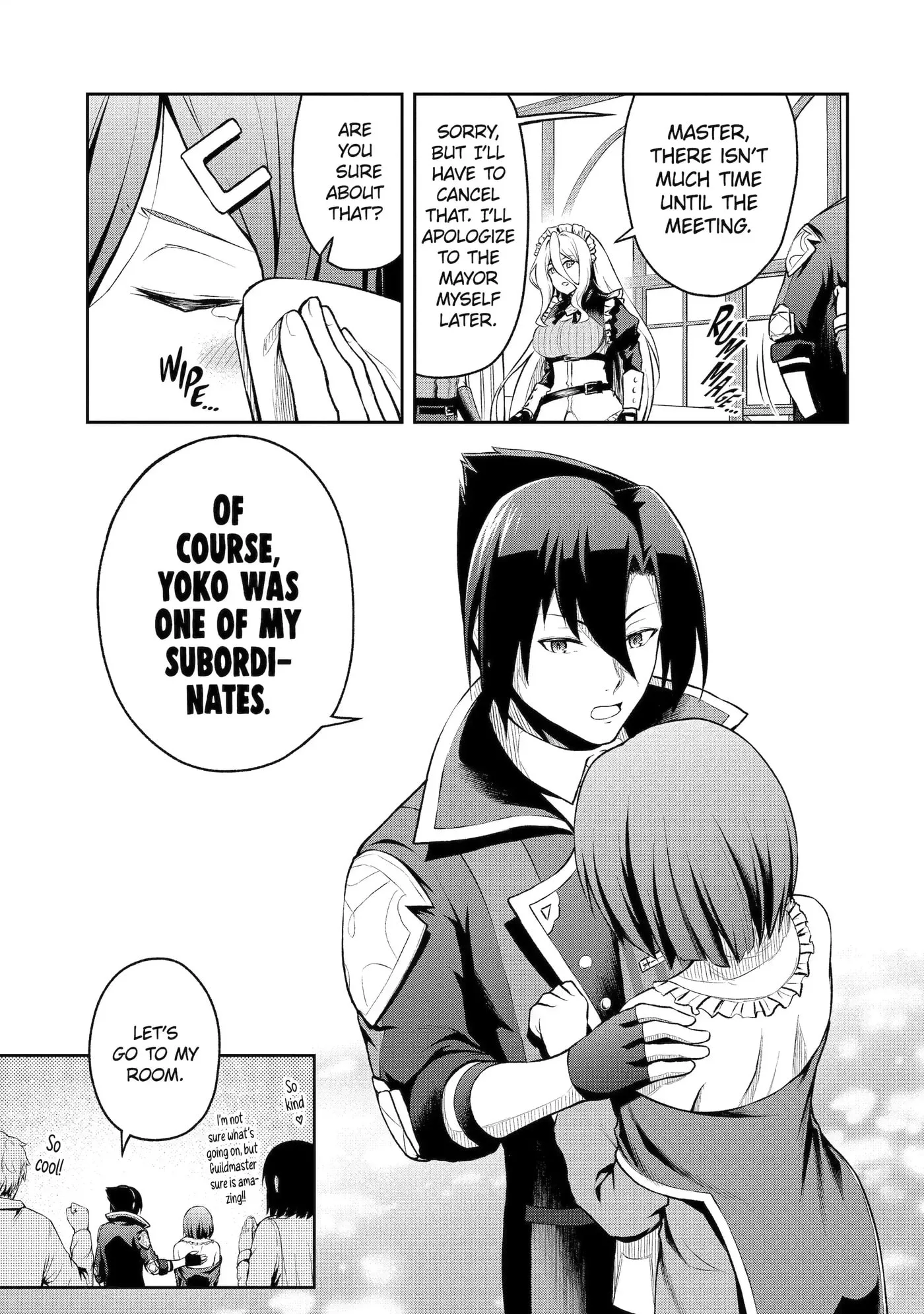 Ore wa Boukensha Guild no Akutoku Guild Master: Jinzai o Tekizaitekisho ni Tsuihou Shitara, Nazeka Mechakucha Kansha Saremashita Chapter 1.2 page 9