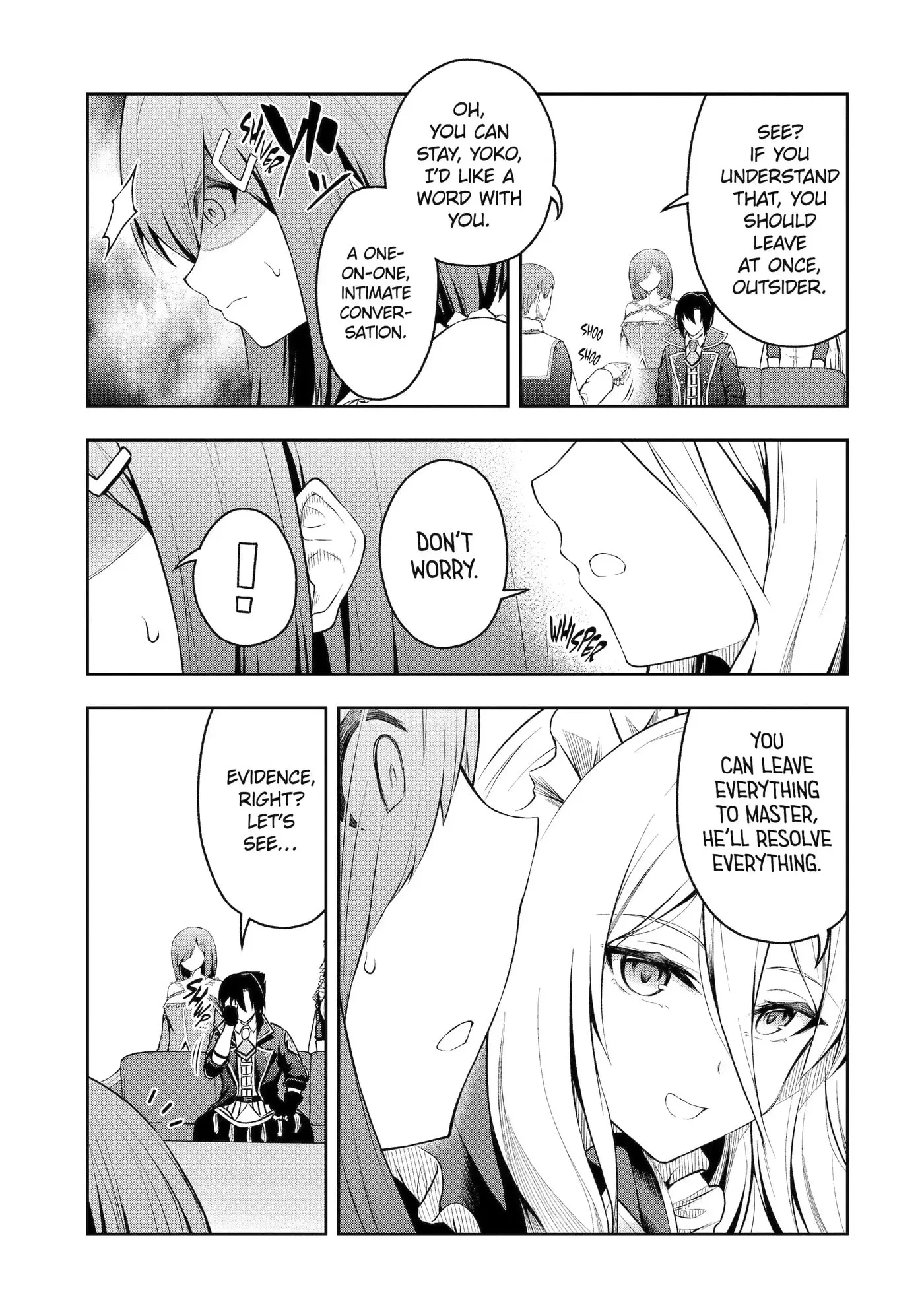 Ore wa Boukensha Guild no Akutoku Guild Master: Jinzai o Tekizaitekisho ni Tsuihou Shitara, Nazeka Mechakucha Kansha Saremashita Chapter 1.3 page 12