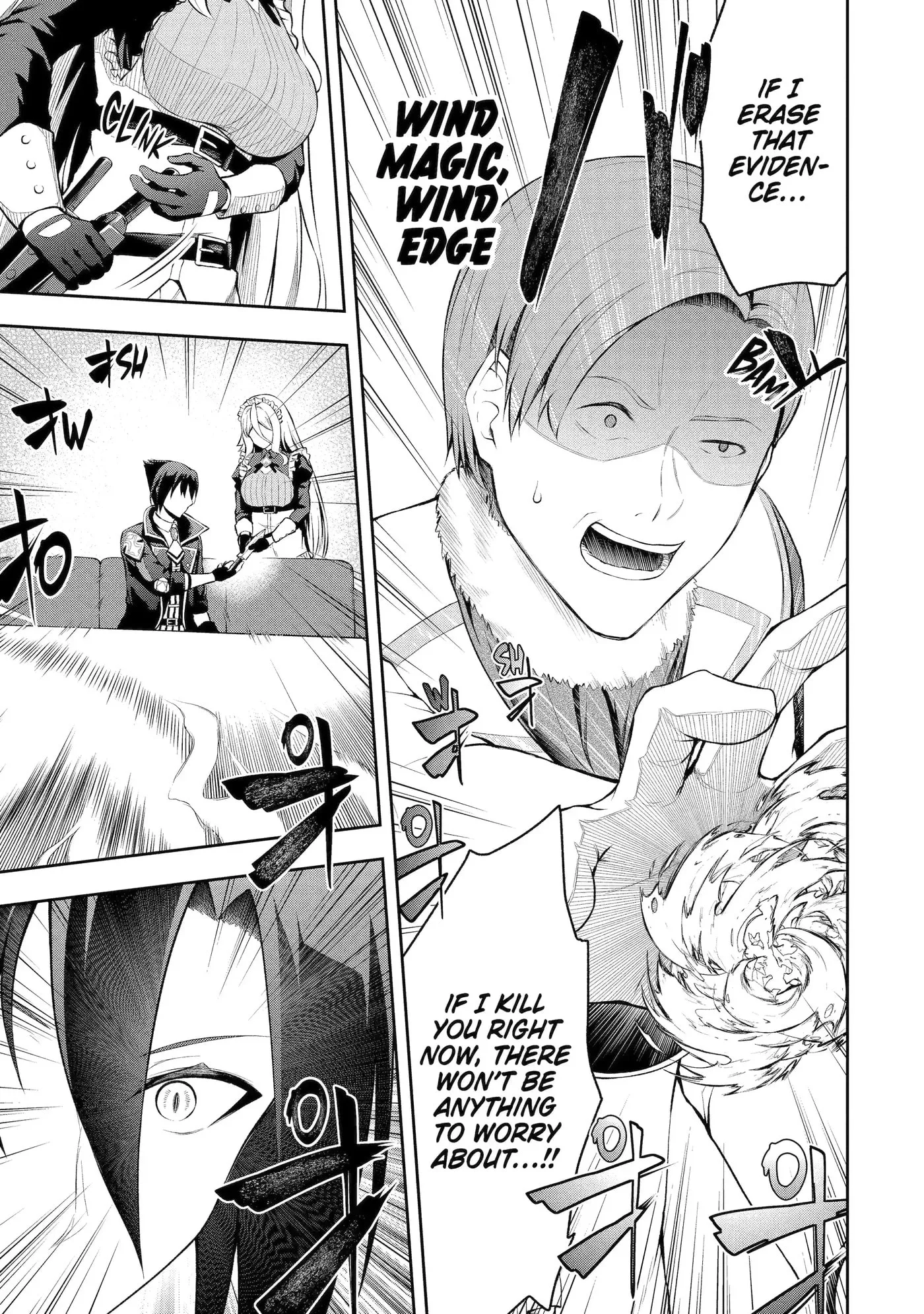 Ore wa Boukensha Guild no Akutoku Guild Master: Jinzai o Tekizaitekisho ni Tsuihou Shitara, Nazeka Mechakucha Kansha Saremashita Chapter 1.4 page 4
