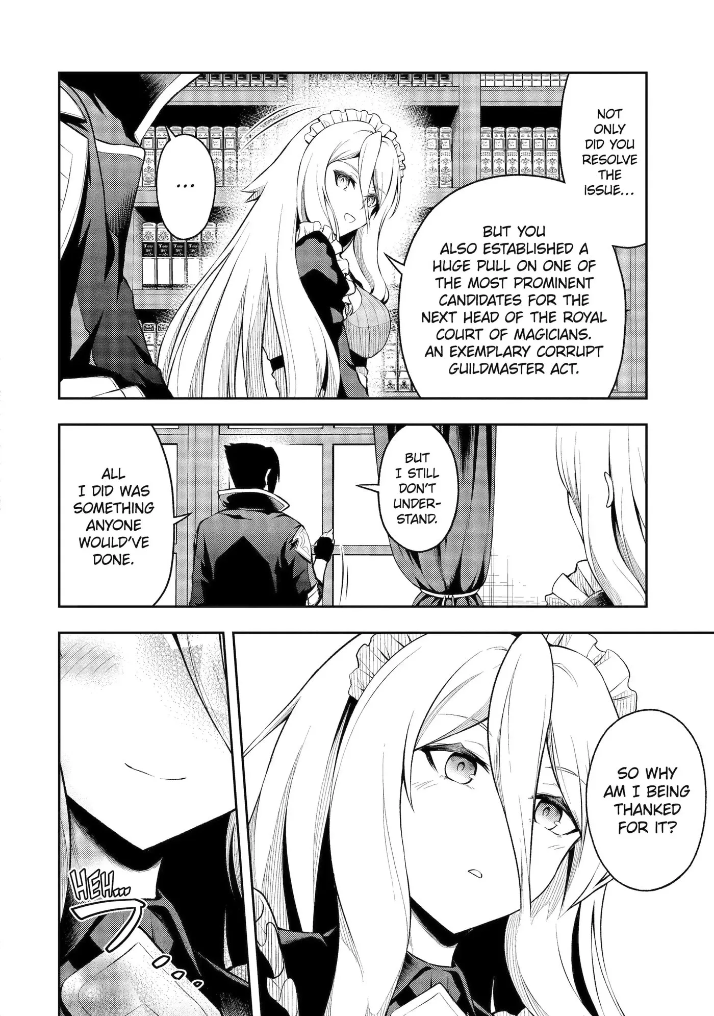 Ore wa Boukensha Guild no Akutoku Guild Master: Jinzai o Tekizaitekisho ni Tsuihou Shitara, Nazeka Mechakucha Kansha Saremashita Chapter 1.5 page 10