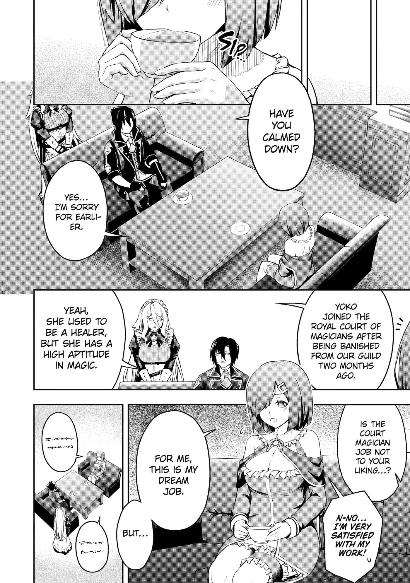 Ore wa Boukensha Guild no Akutoku Guild Master: Jinzai o Tekizaitekisho ni Tsuihou Shitara, Nazeka Mechakucha Kansha Saremashita Chapter 1 page 22