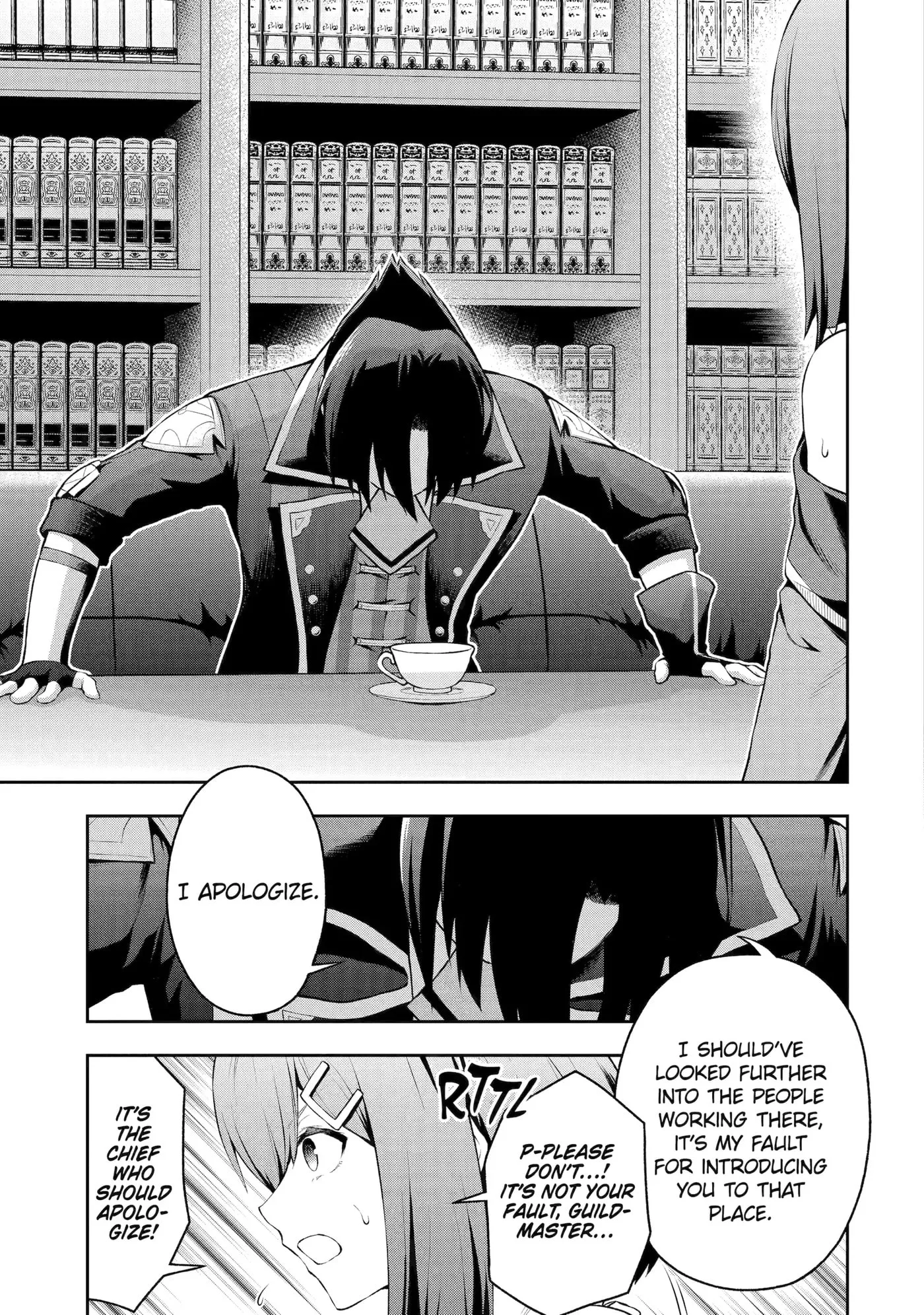 Ore wa Boukensha Guild no Akutoku Guild Master: Jinzai o Tekizaitekisho ni Tsuihou Shitara, Nazeka Mechakucha Kansha Saremashita Chapter 1 page 27