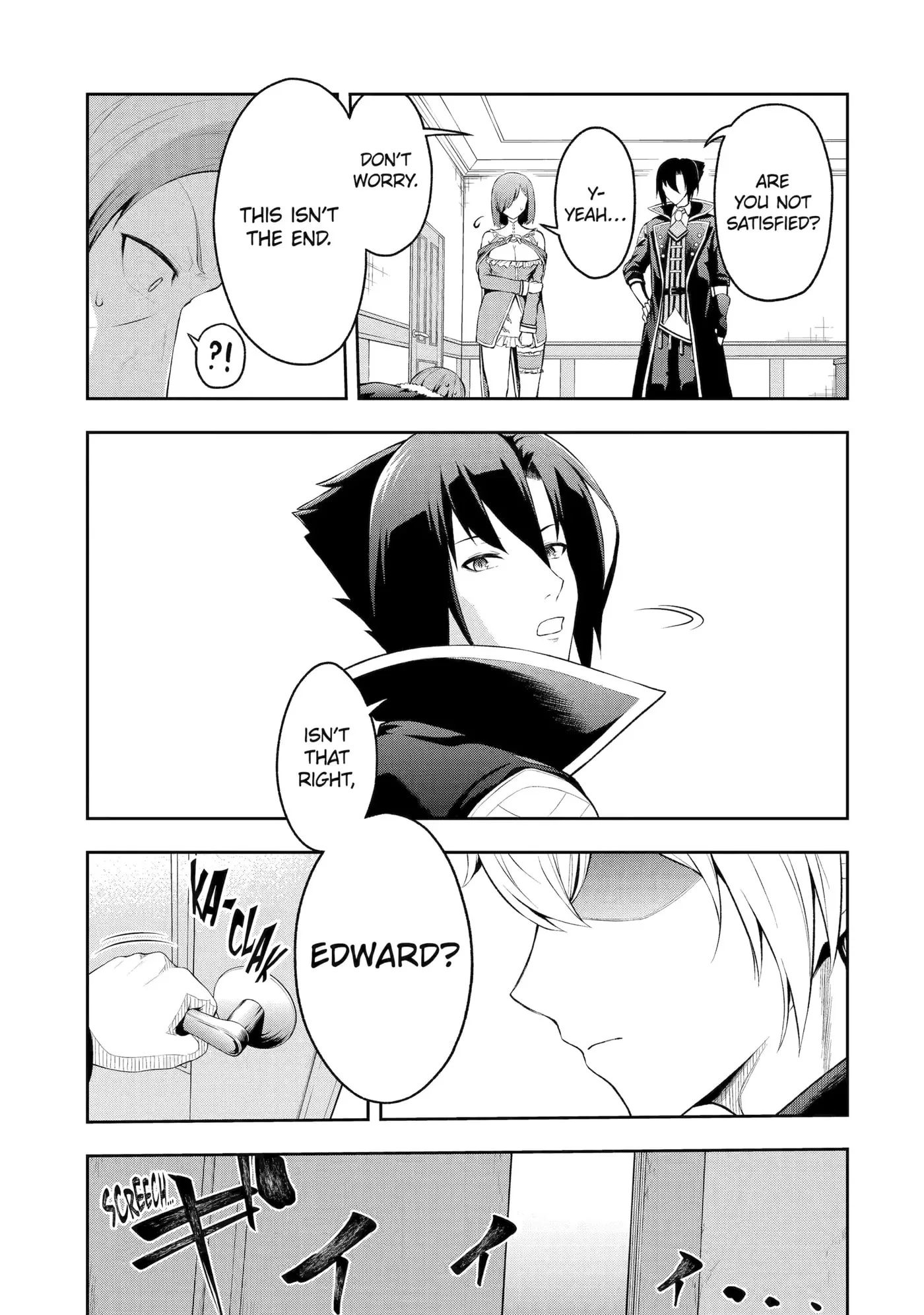 Ore wa Boukensha Guild no Akutoku Guild Master: Jinzai o Tekizaitekisho ni Tsuihou Shitara, Nazeka Mechakucha Kansha Saremashita Chapter 1 page 47