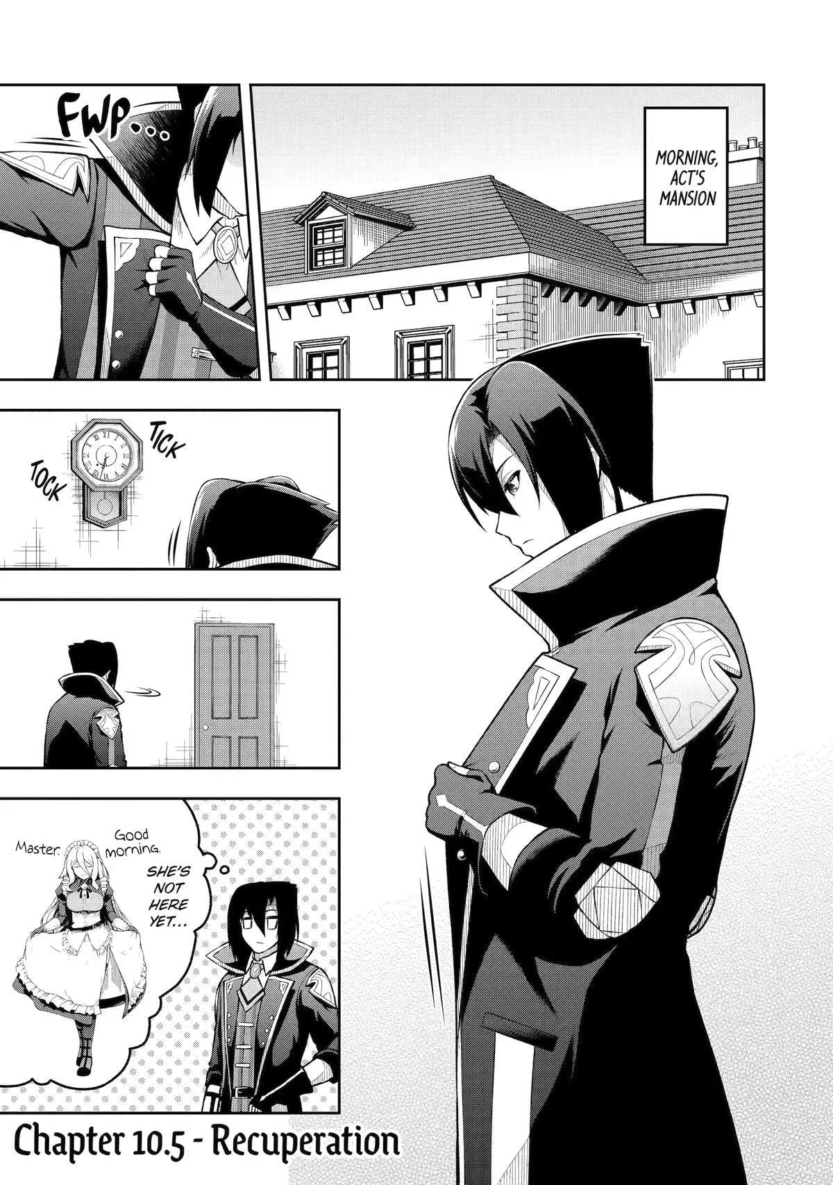 Ore wa Boukensha Guild no Akutoku Guild Master: Jinzai o Tekizaitekisho ni Tsuihou Shitara, Nazeka Mechakucha Kansha Saremashita Chapter 10.5 page 1