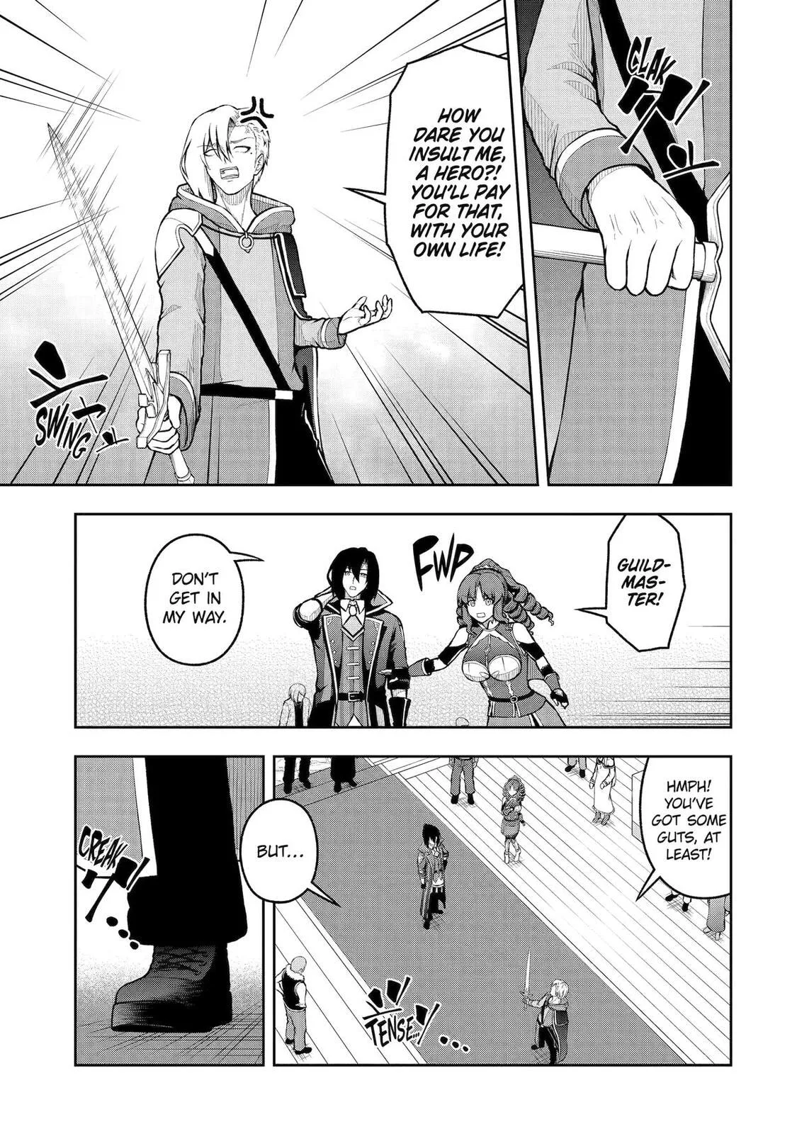 Ore wa Boukensha Guild no Akutoku Guild Master: Jinzai o Tekizaitekisho ni Tsuihou Shitara, Nazeka Mechakucha Kansha Saremashita Chapter 10 page 9