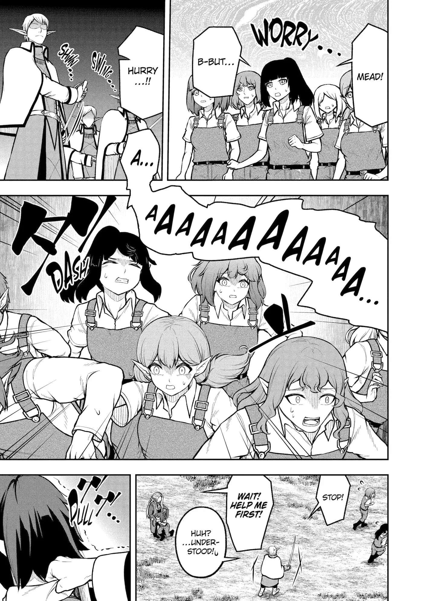 Ore wa Boukensha Guild no Akutoku Guild Master: Jinzai o Tekizaitekisho ni Tsuihou Shitara, Nazeka Mechakucha Kansha Saremashita Chapter 11.1 page 7