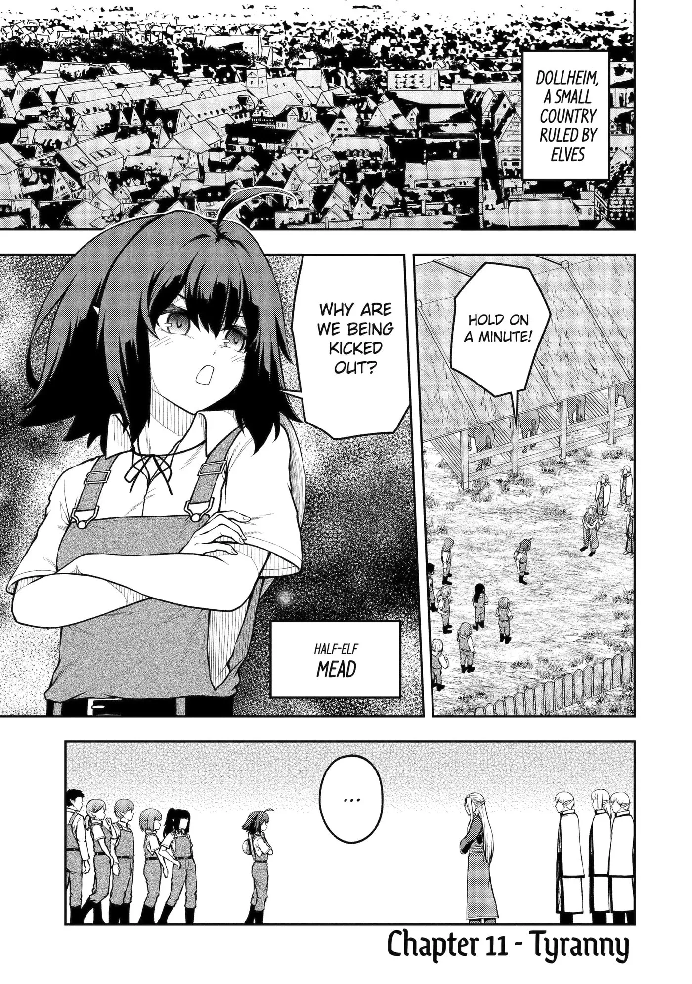 Ore wa Boukensha Guild no Akutoku Guild Master: Jinzai o Tekizaitekisho ni Tsuihou Shitara, Nazeka Mechakucha Kansha Saremashita Chapter 11.1 page 1