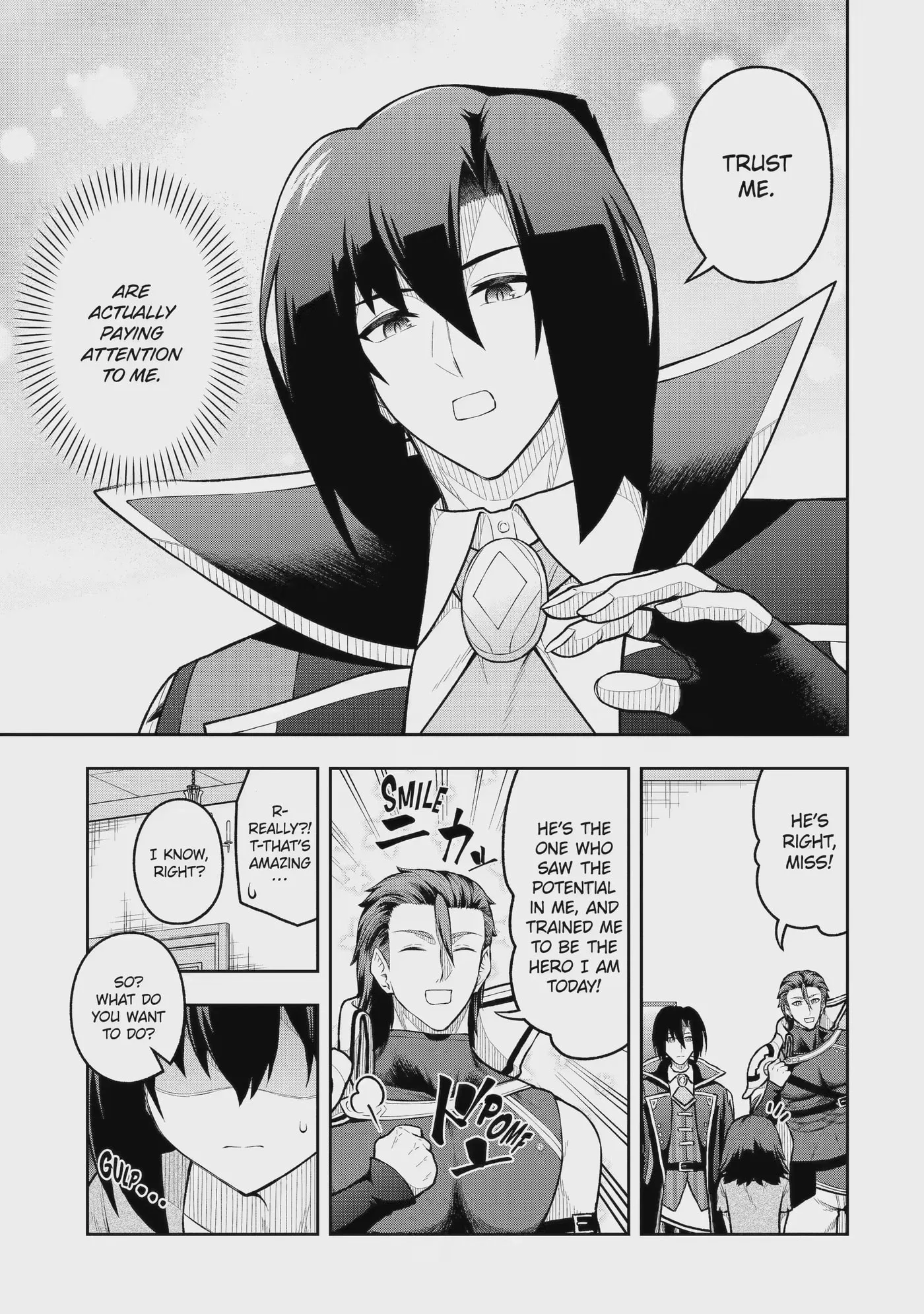 Ore wa Boukensha Guild no Akutoku Guild Master: Jinzai o Tekizaitekisho ni Tsuihou Shitara, Nazeka Mechakucha Kansha Saremashita Chapter 11.3 page 6