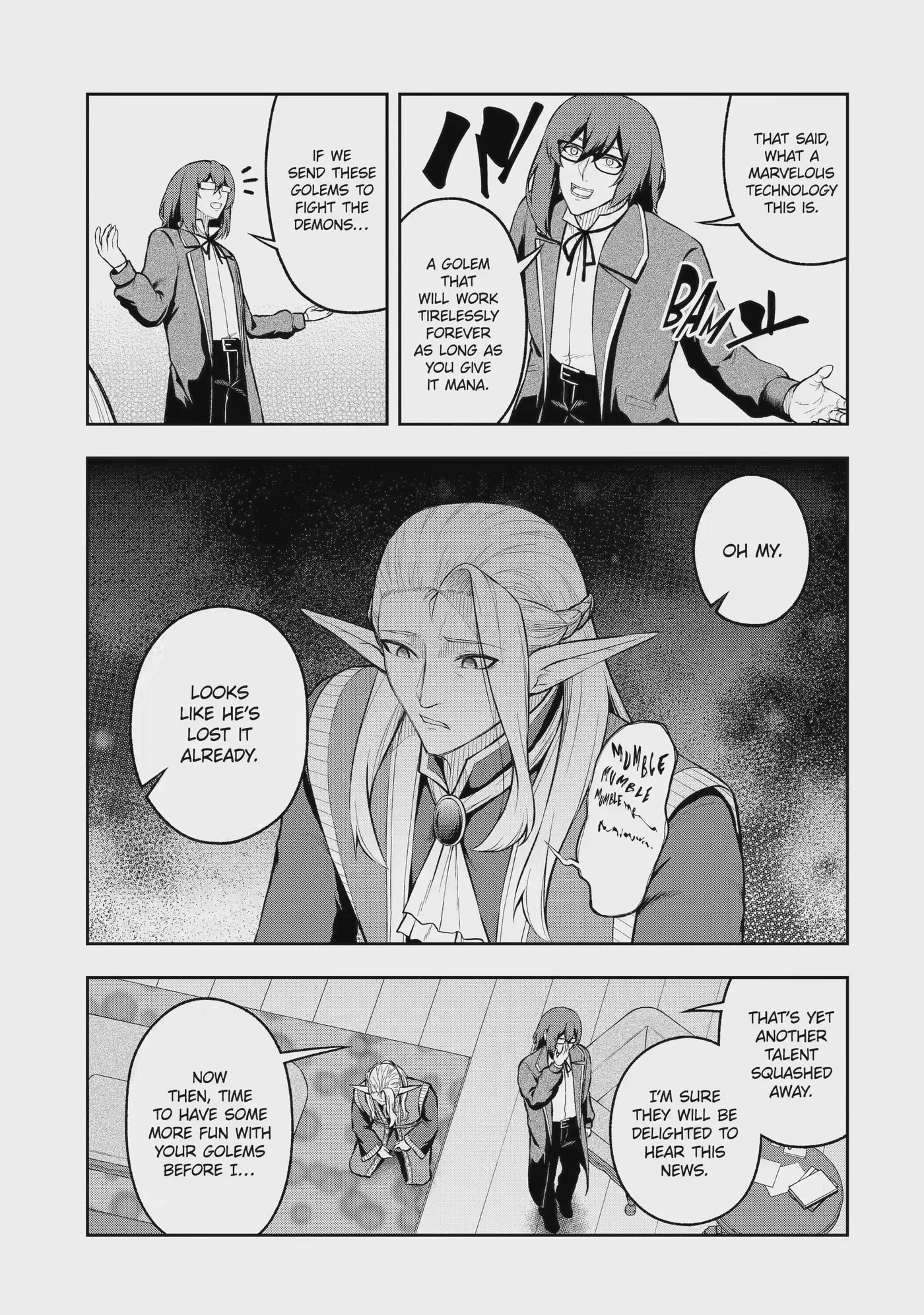 Ore wa Boukensha Guild no Akutoku Guild Master: Jinzai o Tekizaitekisho ni Tsuihou Shitara, Nazeka Mechakucha Kansha Saremashita Chapter 12.1 page 7