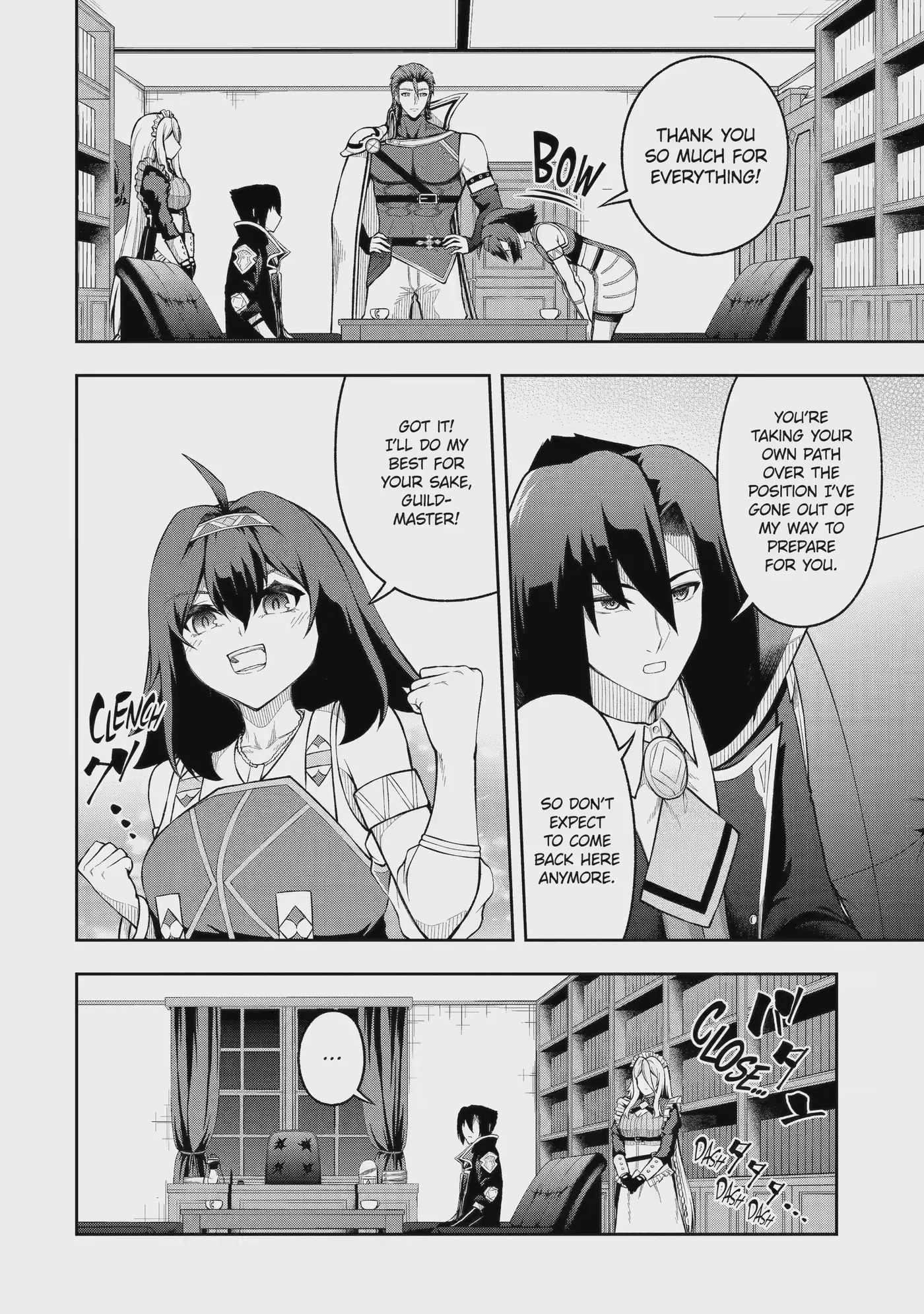 Ore wa Boukensha Guild no Akutoku Guild Master: Jinzai o Tekizaitekisho ni Tsuihou Shitara, Nazeka Mechakucha Kansha Saremashita Chapter 12.3 page 6