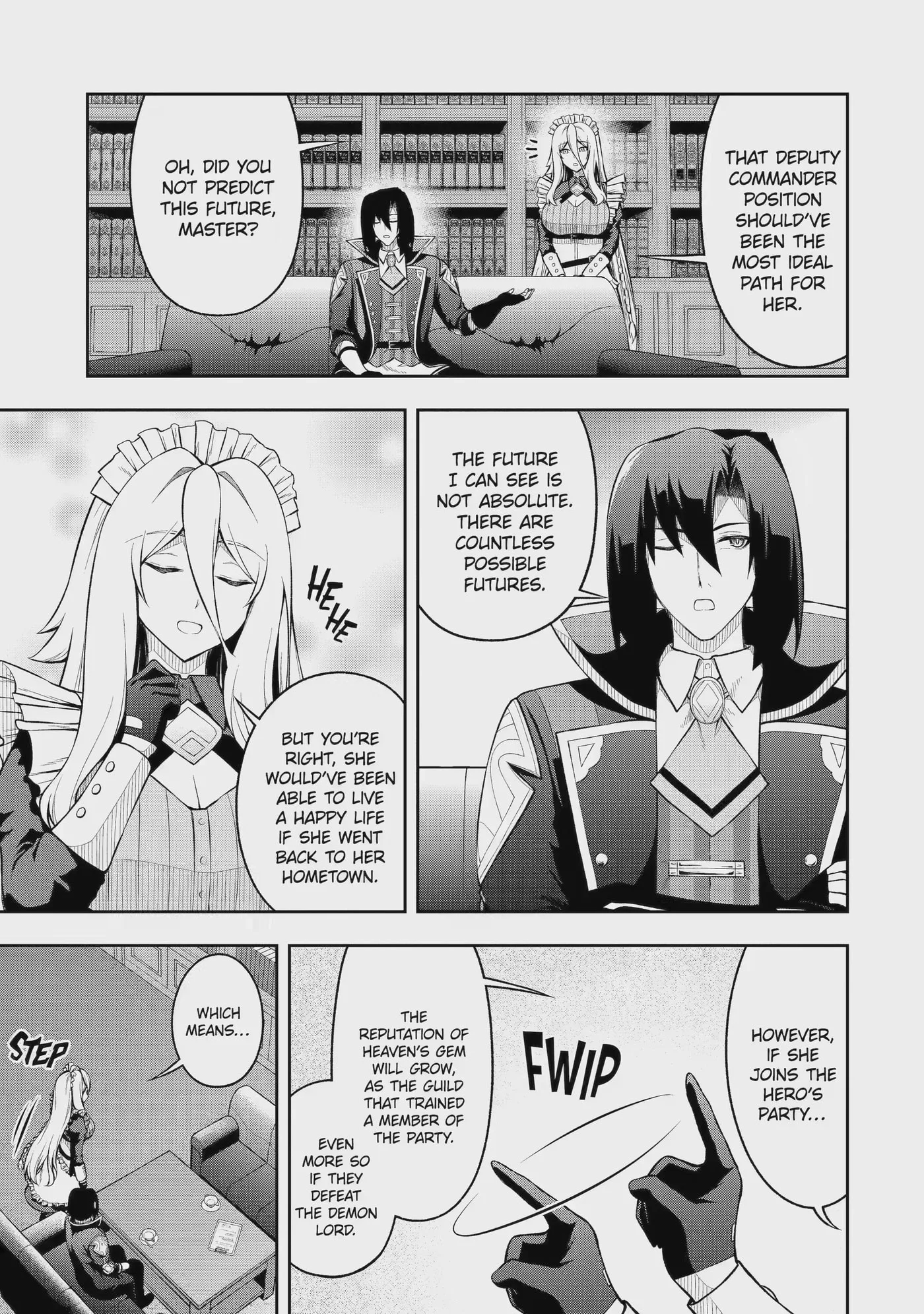 Ore wa Boukensha Guild no Akutoku Guild Master: Jinzai o Tekizaitekisho ni Tsuihou Shitara, Nazeka Mechakucha Kansha Saremashita Chapter 12.3 page 7