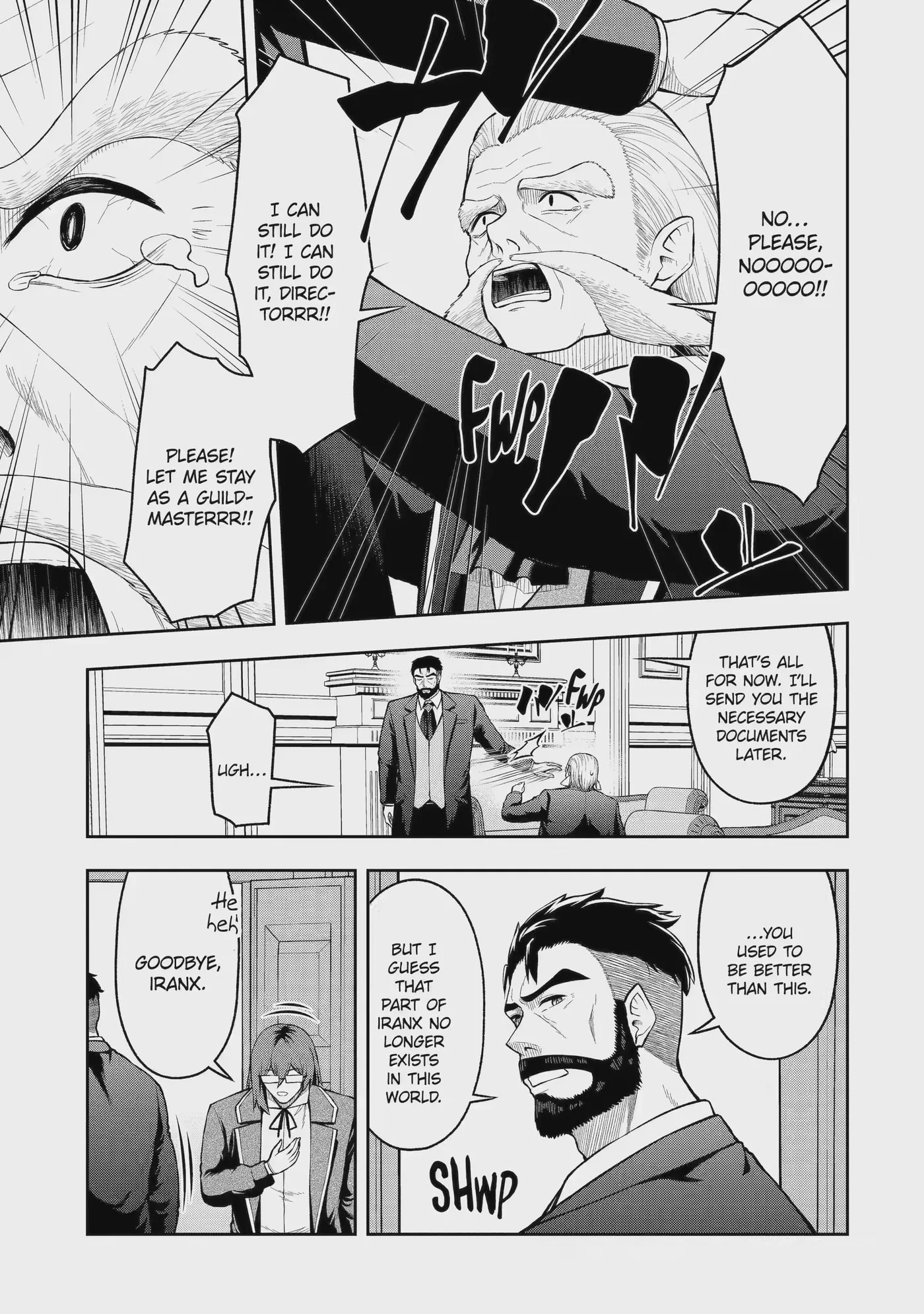 Ore wa Boukensha Guild no Akutoku Guild Master: Jinzai o Tekizaitekisho ni Tsuihou Shitara, Nazeka Mechakucha Kansha Saremashita Chapter 13.1 page 9