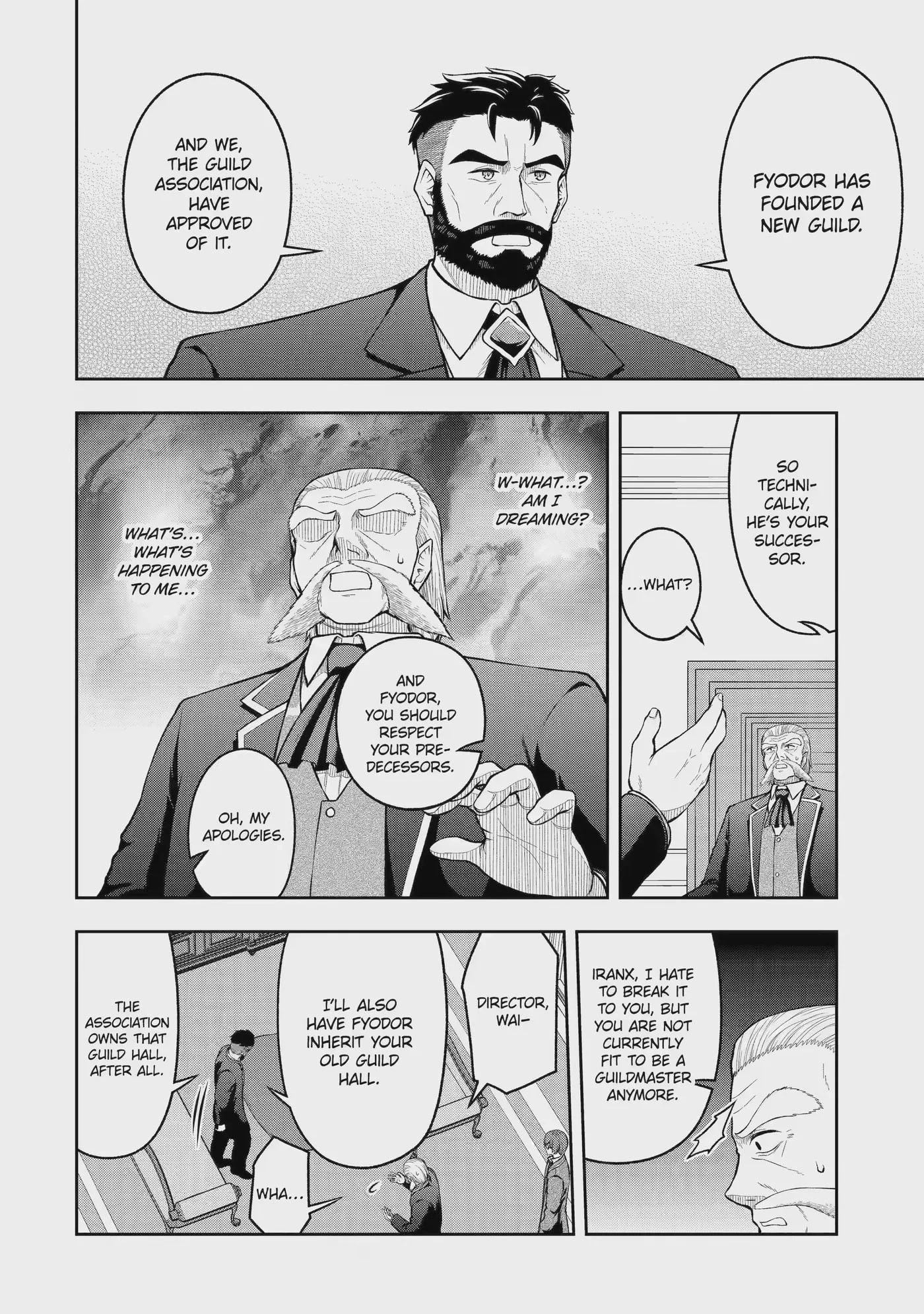 Ore wa Boukensha Guild no Akutoku Guild Master: Jinzai o Tekizaitekisho ni Tsuihou Shitara, Nazeka Mechakucha Kansha Saremashita Chapter 13.1 page 8