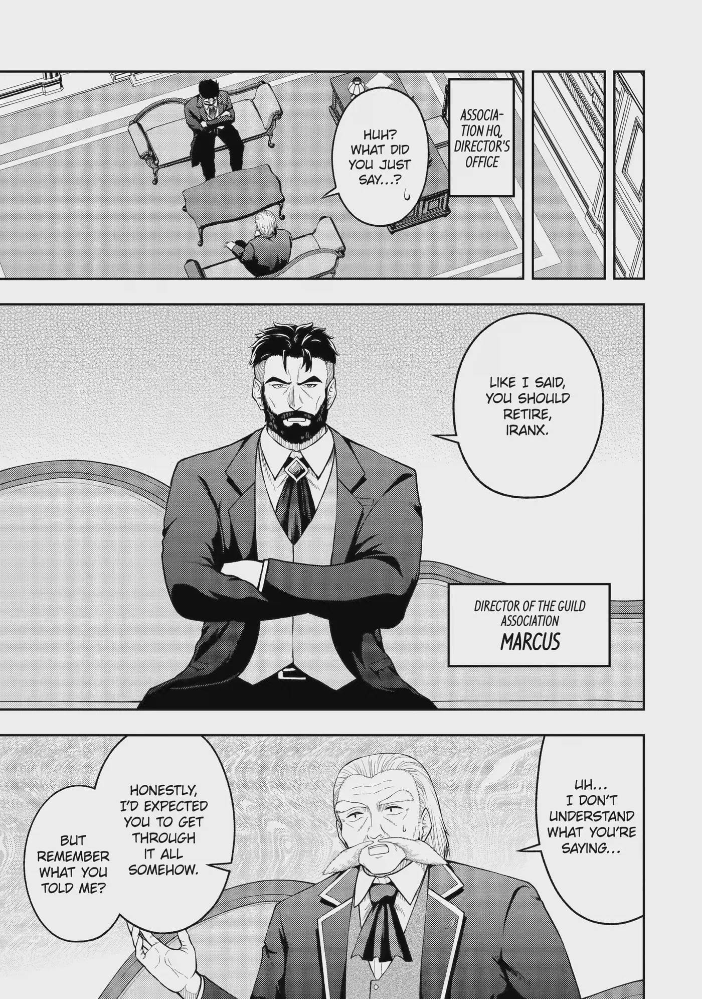 Ore wa Boukensha Guild no Akutoku Guild Master: Jinzai o Tekizaitekisho ni Tsuihou Shitara, Nazeka Mechakucha Kansha Saremashita Chapter 13.1 page 3