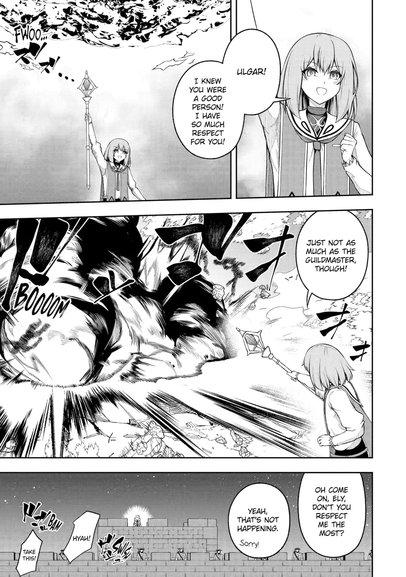 Ore wa Boukensha Guild no Akutoku Guild Master: Jinzai o Tekizaitekisho ni Tsuihou Shitara, Nazeka Mechakucha Kansha Saremashita Chapter 14 page 7