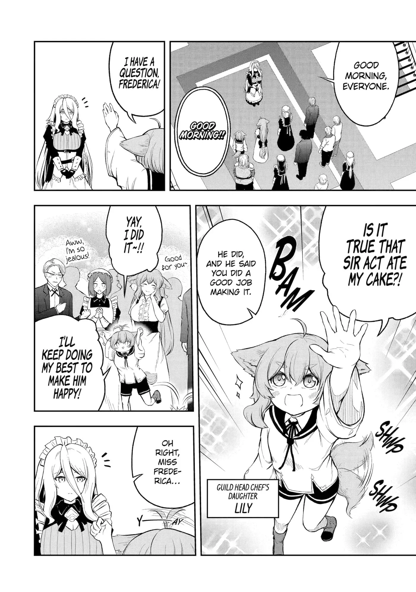 Ore wa Boukensha Guild no Akutoku Guild Master: Jinzai o Tekizaitekisho ni Tsuihou Shitara, Nazeka Mechakucha Kansha Saremashita Chapter 2.5 page 6