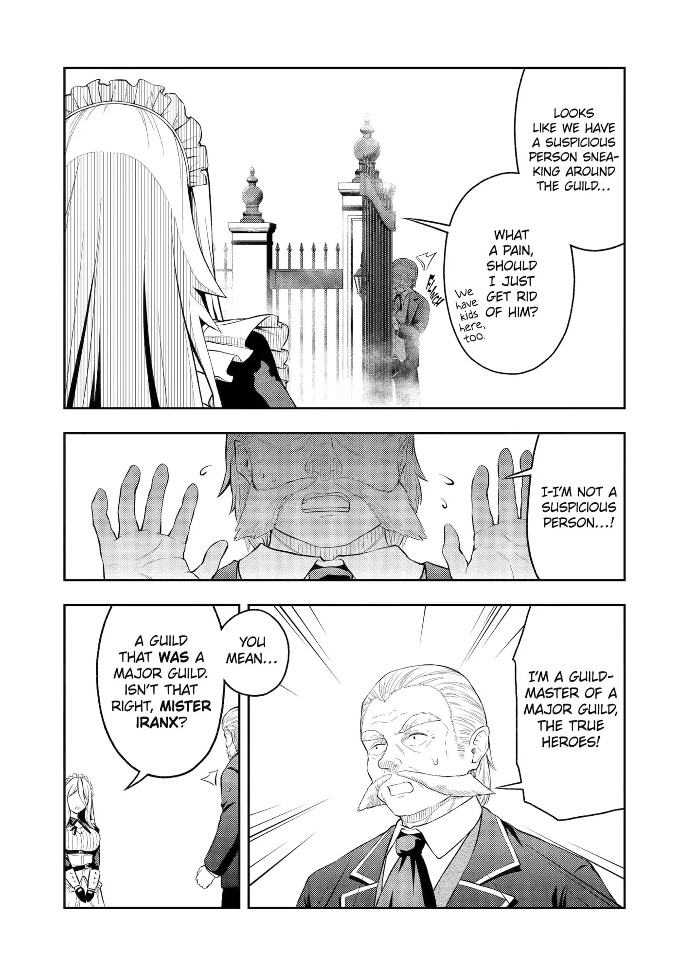 Ore wa Boukensha Guild no Akutoku Guild Master: Jinzai o Tekizaitekisho ni Tsuihou Shitara, Nazeka Mechakucha Kansha Saremashita Chapter 2.5 page 9