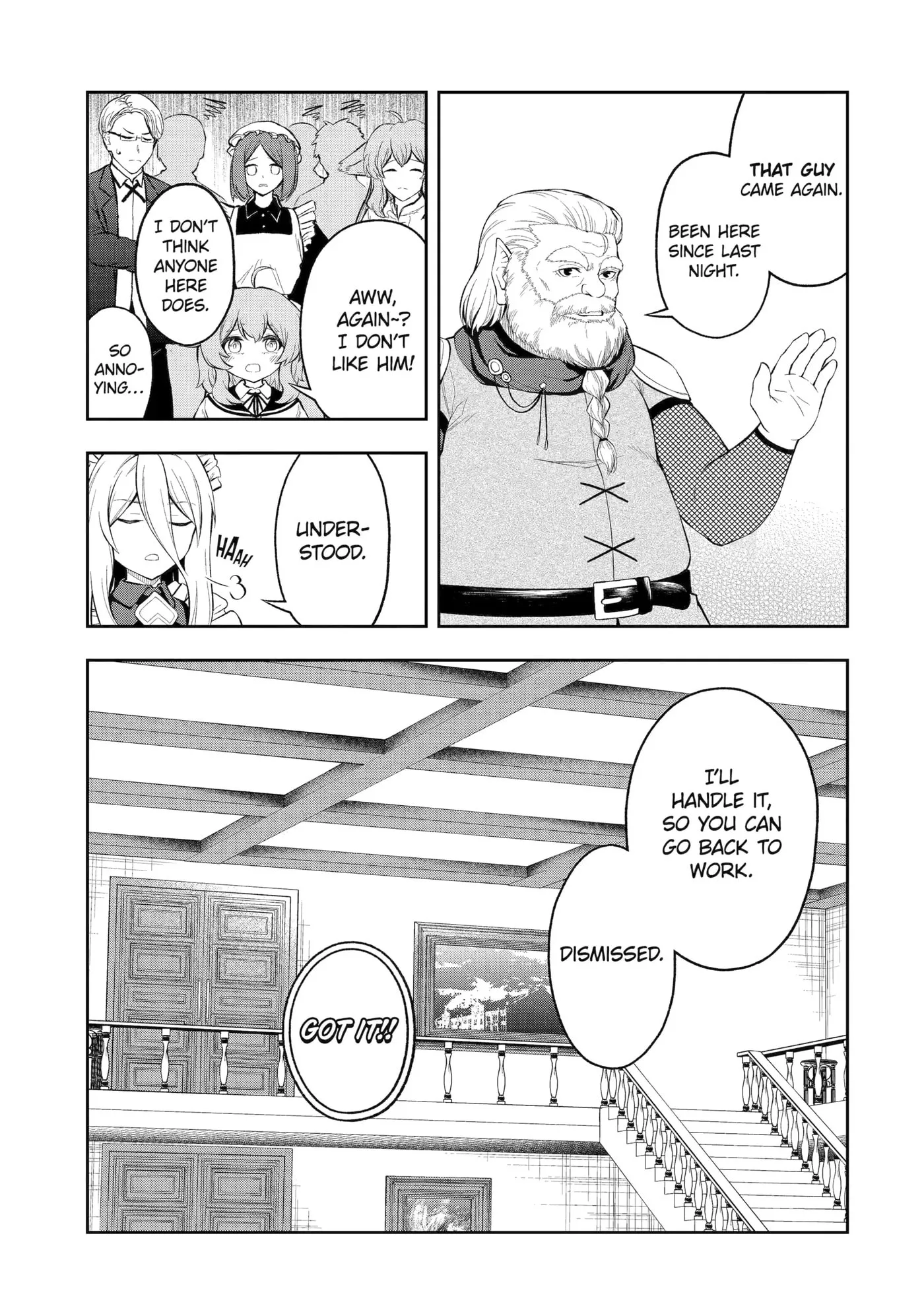 Ore wa Boukensha Guild no Akutoku Guild Master: Jinzai o Tekizaitekisho ni Tsuihou Shitara, Nazeka Mechakucha Kansha Saremashita Chapter 2.5 page 7
