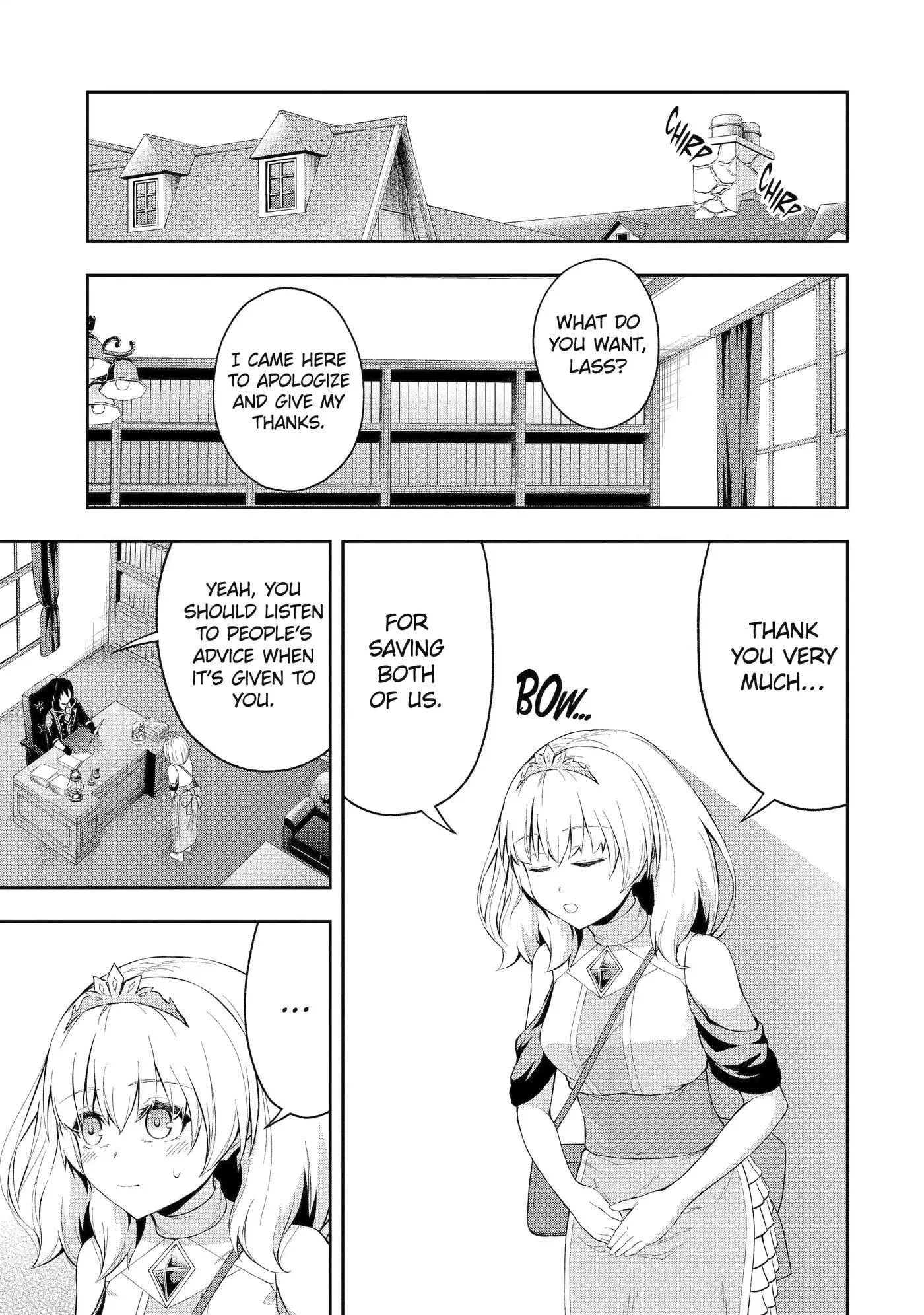 Ore wa Boukensha Guild no Akutoku Guild Master: Jinzai o Tekizaitekisho ni Tsuihou Shitara, Nazeka Mechakucha Kansha Saremashita Chapter 2.8 page 1