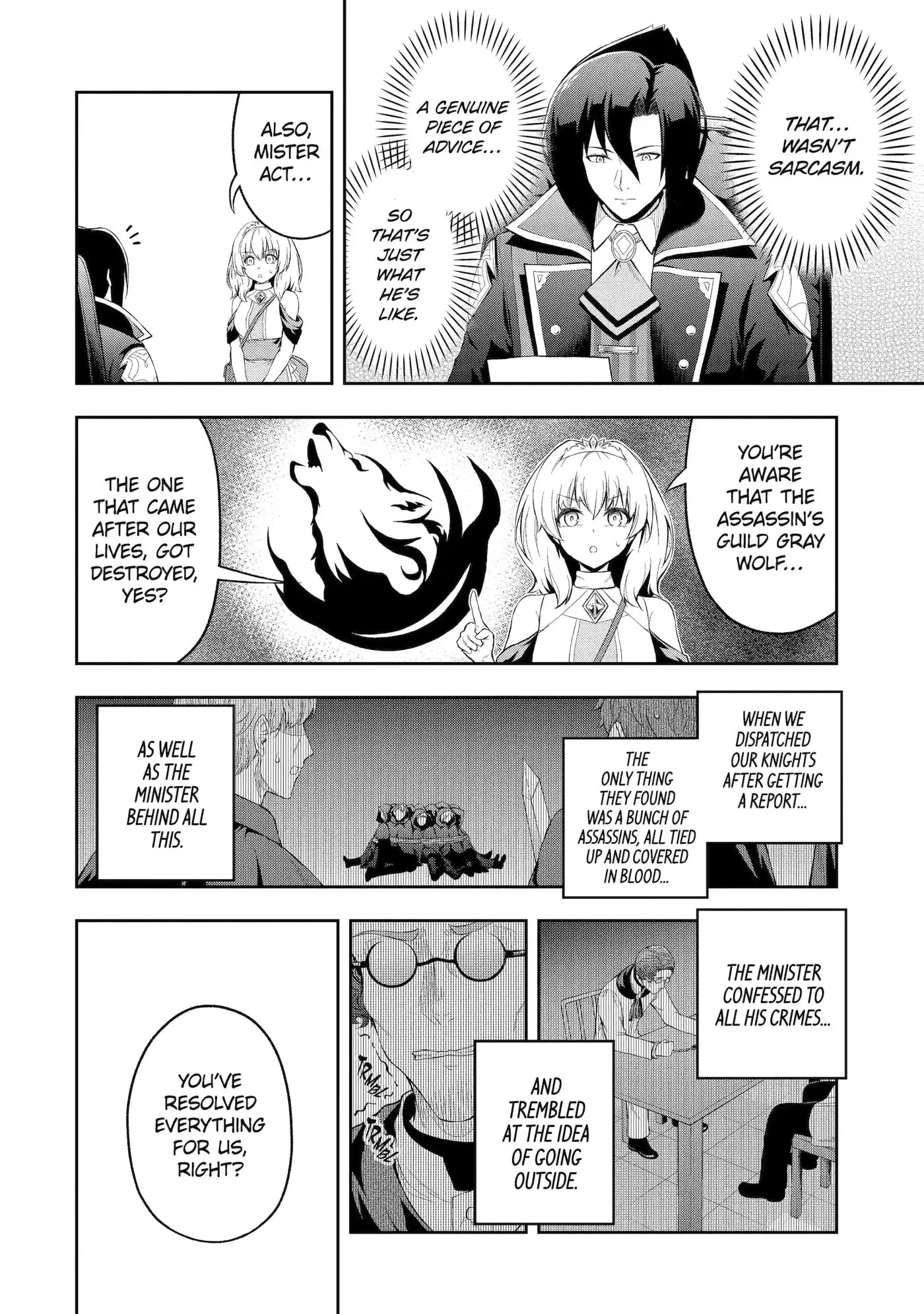 Ore wa Boukensha Guild no Akutoku Guild Master: Jinzai o Tekizaitekisho ni Tsuihou Shitara, Nazeka Mechakucha Kansha Saremashita Chapter 2.8 page 2