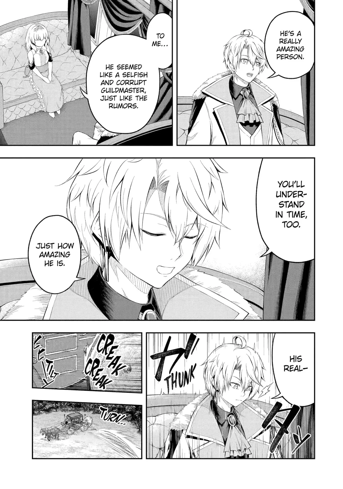 Ore wa Boukensha Guild no Akutoku Guild Master: Jinzai o Tekizaitekisho ni Tsuihou Shitara, Nazeka Mechakucha Kansha Saremashita Chapter 2 page 15