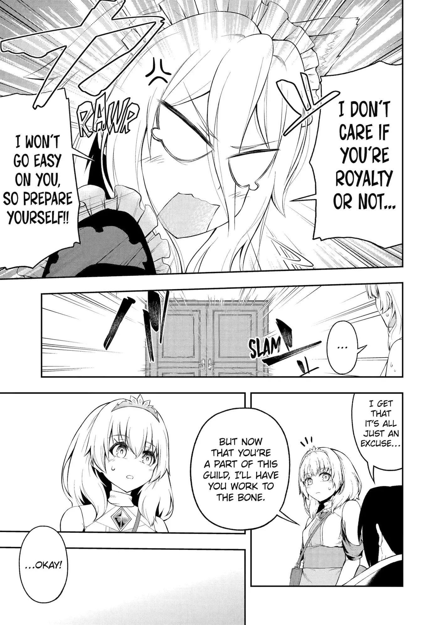Ore wa Boukensha Guild no Akutoku Guild Master: Jinzai o Tekizaitekisho ni Tsuihou Shitara, Nazeka Mechakucha Kansha Saremashita Chapter 2 page 61