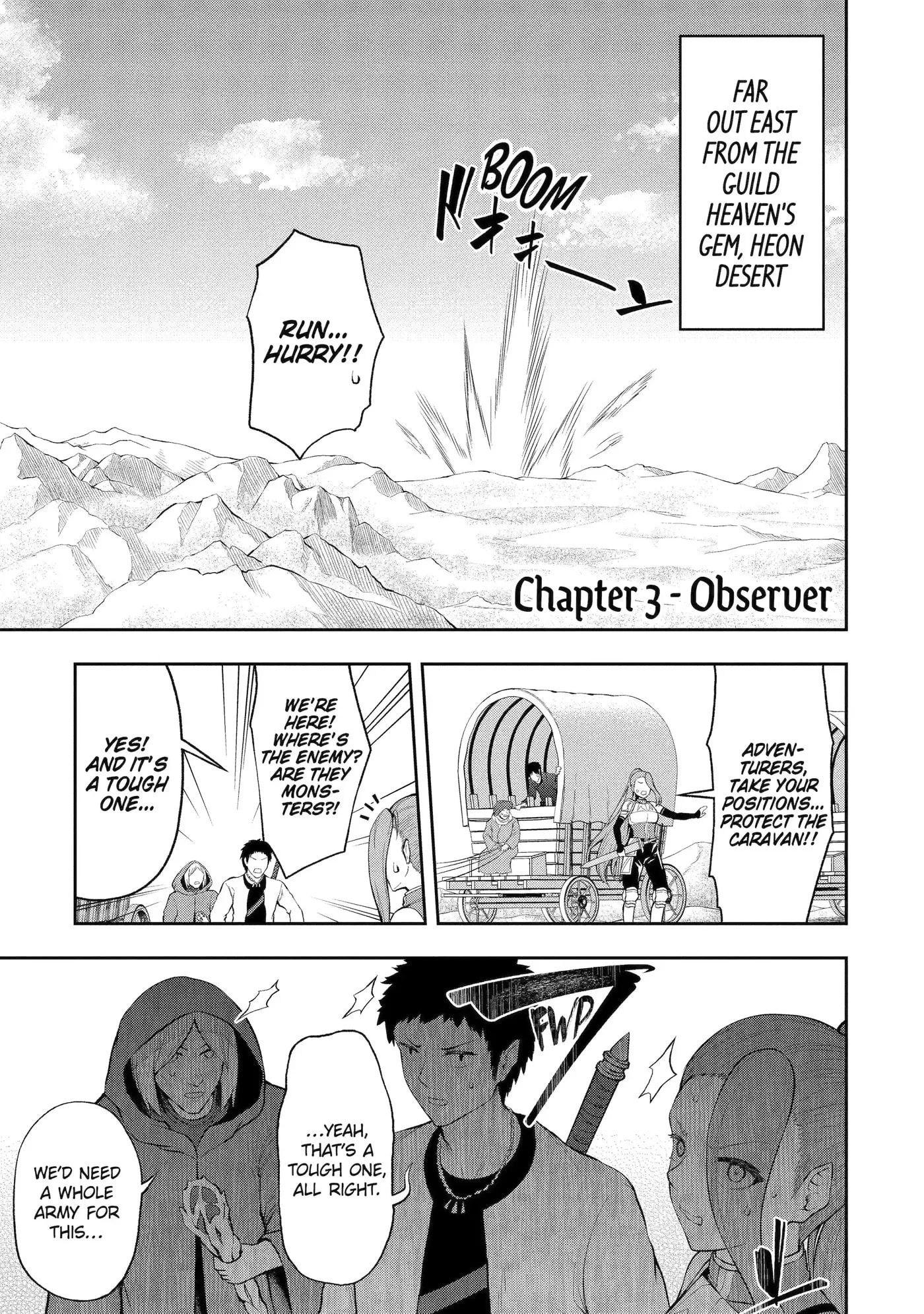 Ore wa Boukensha Guild no Akutoku Guild Master: Jinzai o Tekizaitekisho ni Tsuihou Shitara, Nazeka Mechakucha Kansha Saremashita Chapter 3.1 page 1