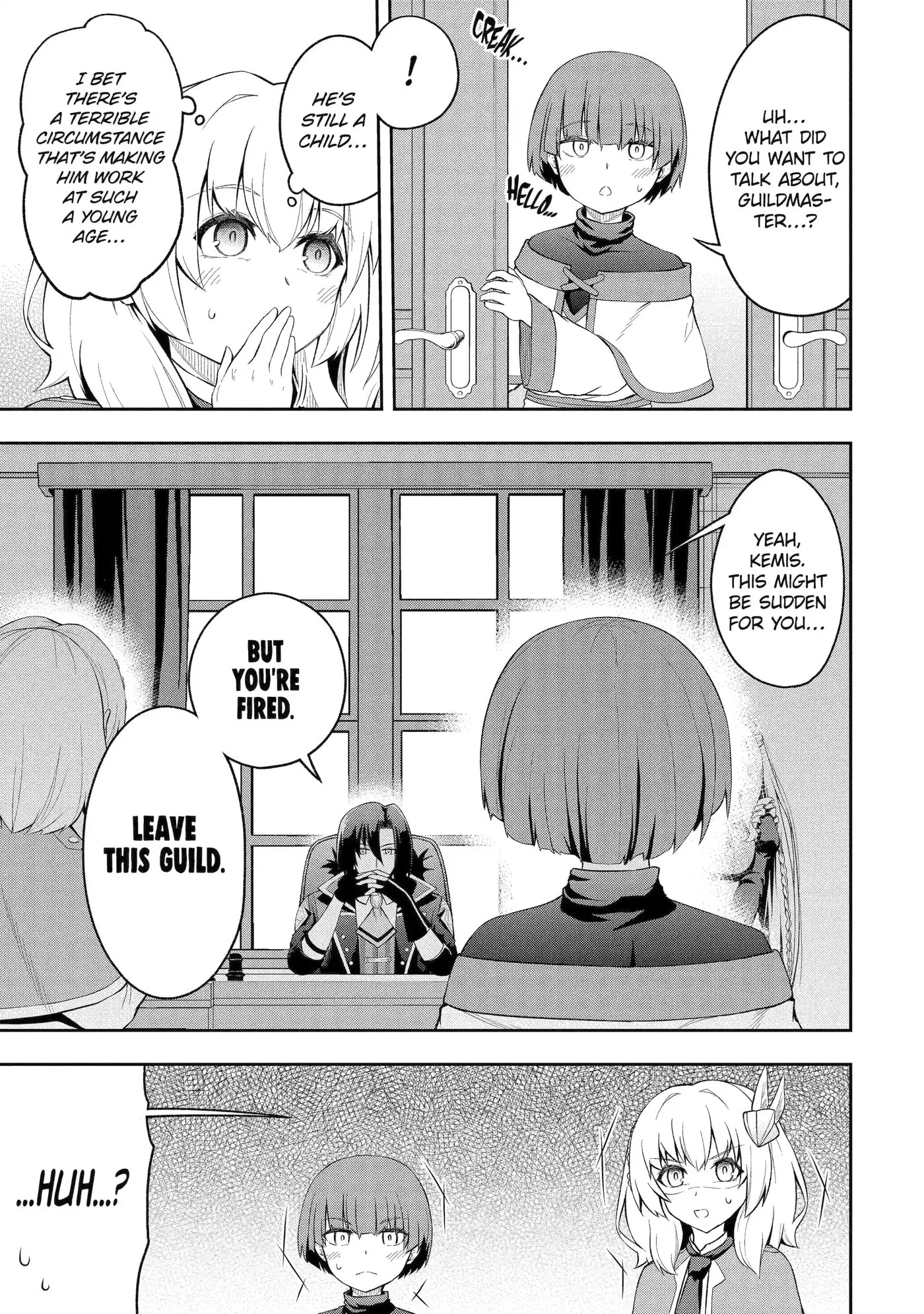 Ore wa Boukensha Guild no Akutoku Guild Master: Jinzai o Tekizaitekisho ni Tsuihou Shitara, Nazeka Mechakucha Kansha Saremashita Chapter 3.3 page 3