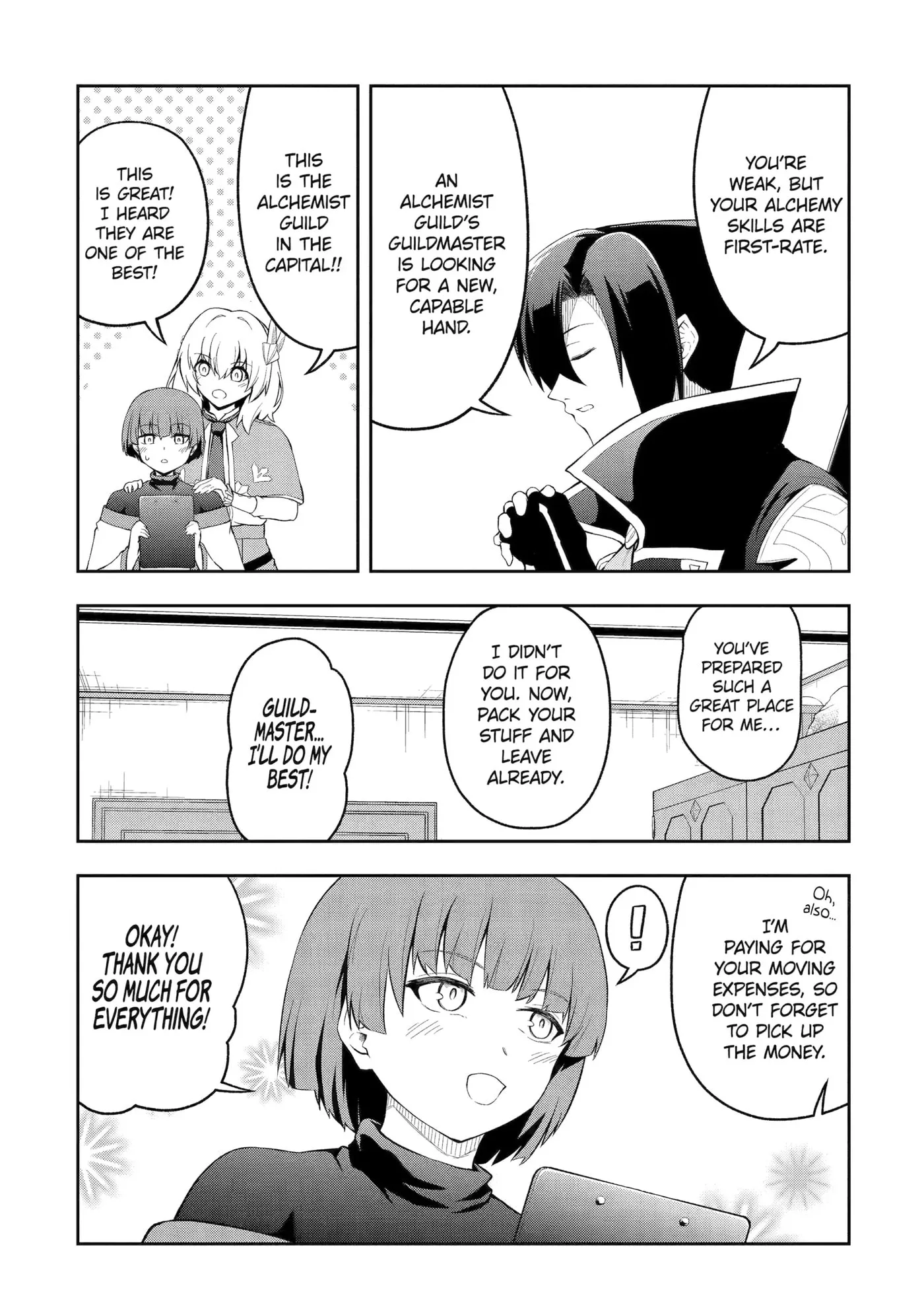 Ore wa Boukensha Guild no Akutoku Guild Master: Jinzai o Tekizaitekisho ni Tsuihou Shitara, Nazeka Mechakucha Kansha Saremashita Chapter 3 page 26