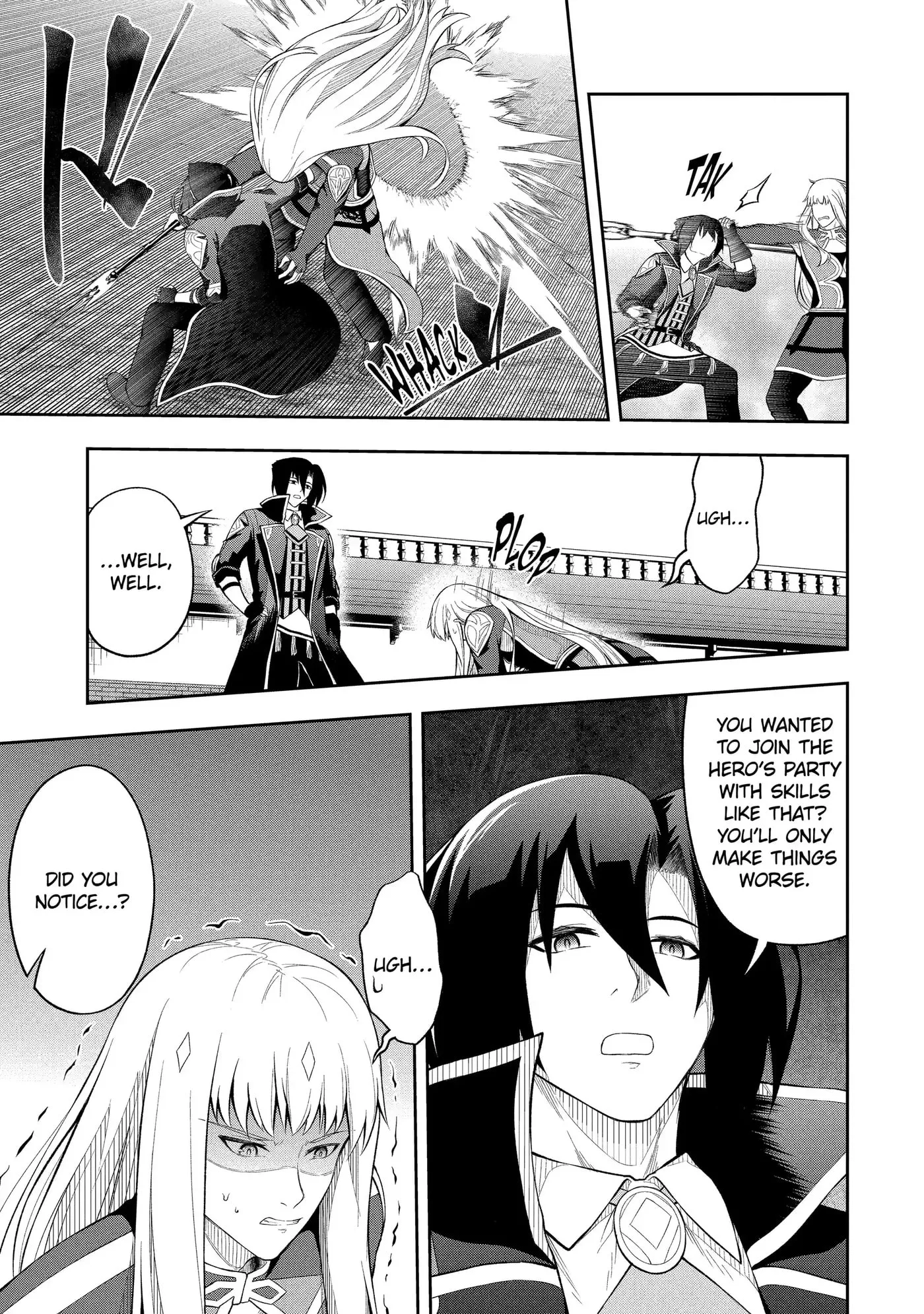 Ore wa Boukensha Guild no Akutoku Guild Master: Jinzai o Tekizaitekisho ni Tsuihou Shitara, Nazeka Mechakucha Kansha Saremashita Chapter 4.3 page 6