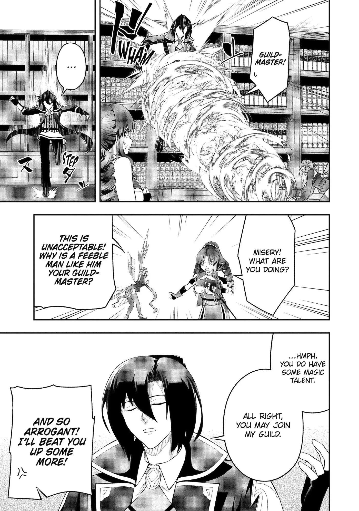 Ore wa Boukensha Guild no Akutoku Guild Master: Jinzai o Tekizaitekisho ni Tsuihou Shitara, Nazeka Mechakucha Kansha Saremashita Chapter 5.1 page 11