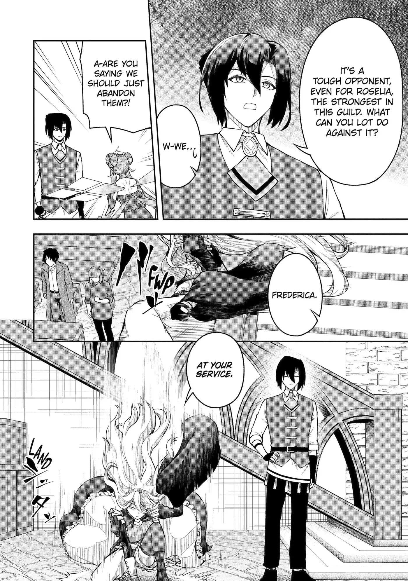 Ore wa Boukensha Guild no Akutoku Guild Master: Jinzai o Tekizaitekisho ni Tsuihou Shitara, Nazeka Mechakucha Kansha Saremashita Chapter 5.3 page 5