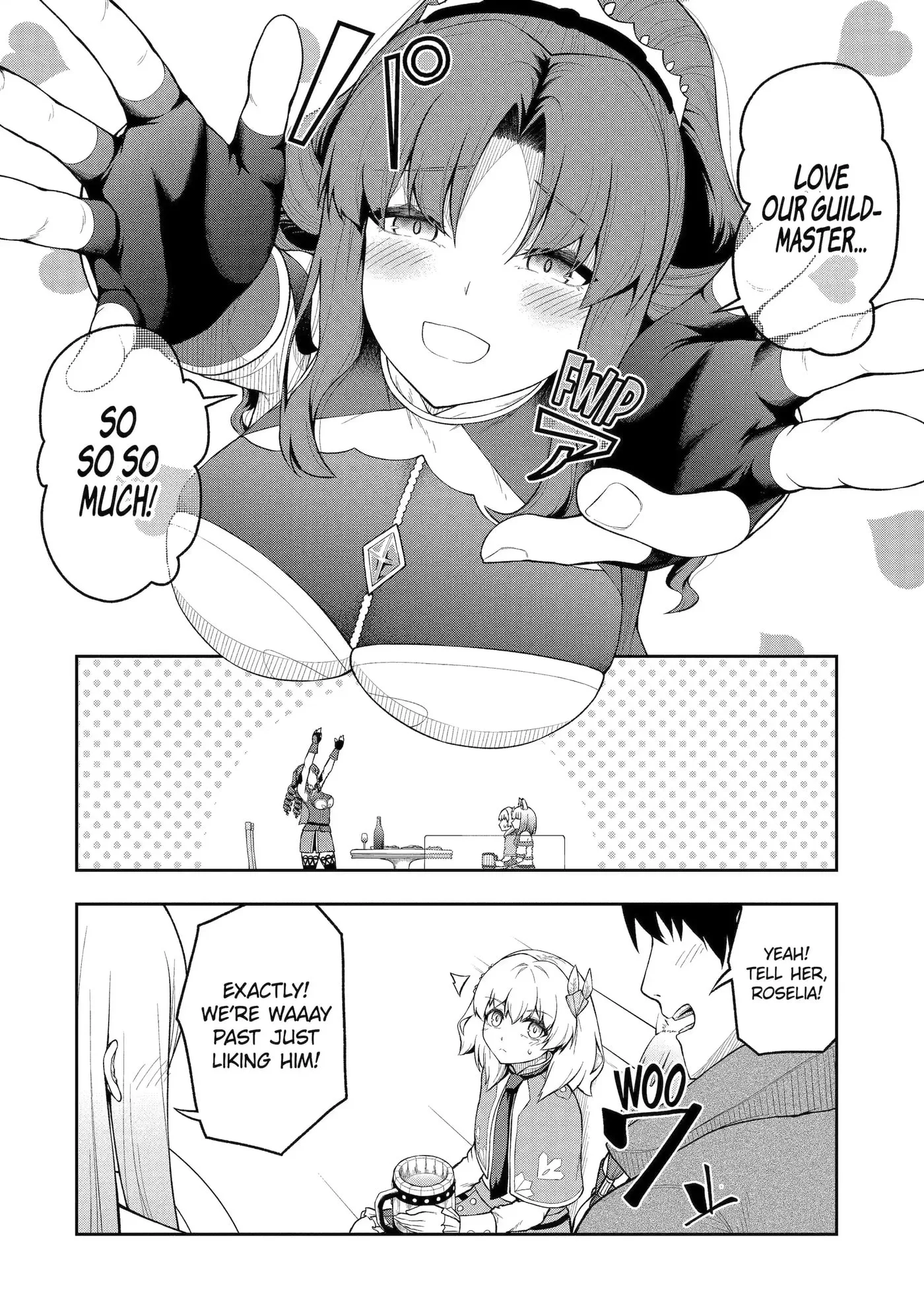 Ore wa Boukensha Guild no Akutoku Guild Master: Jinzai o Tekizaitekisho ni Tsuihou Shitara, Nazeka Mechakucha Kansha Saremashita Chapter 6.3 page 2