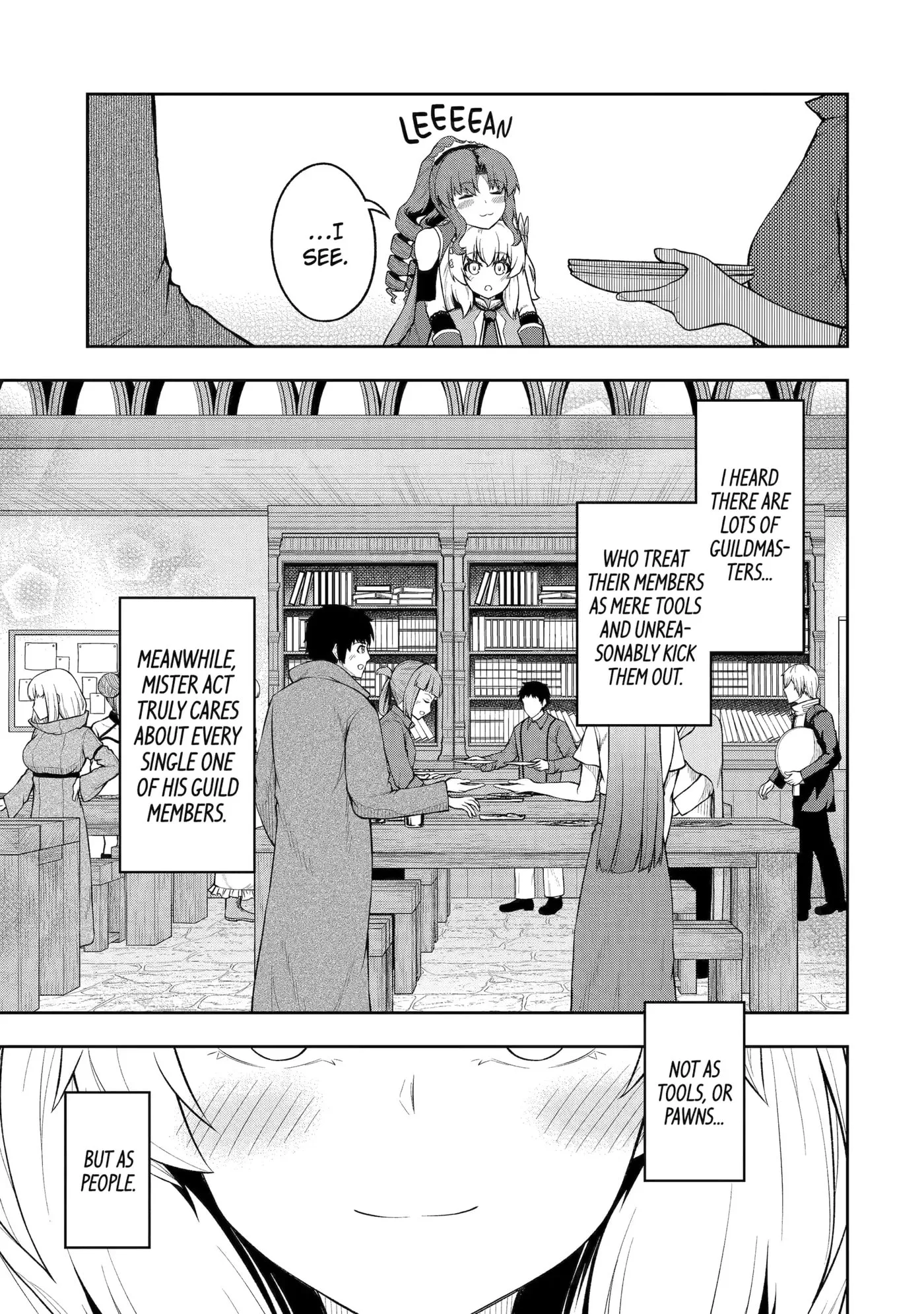 Ore wa Boukensha Guild no Akutoku Guild Master: Jinzai o Tekizaitekisho ni Tsuihou Shitara, Nazeka Mechakucha Kansha Saremashita Chapter 6 page 31
