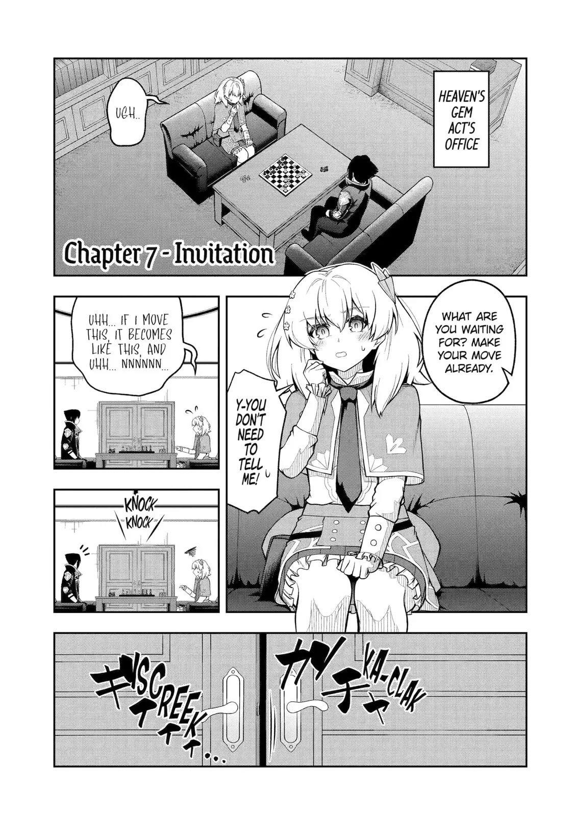 Ore wa Boukensha Guild no Akutoku Guild Master: Jinzai o Tekizaitekisho ni Tsuihou Shitara, Nazeka Mechakucha Kansha Saremashita Chapter 7 page 1