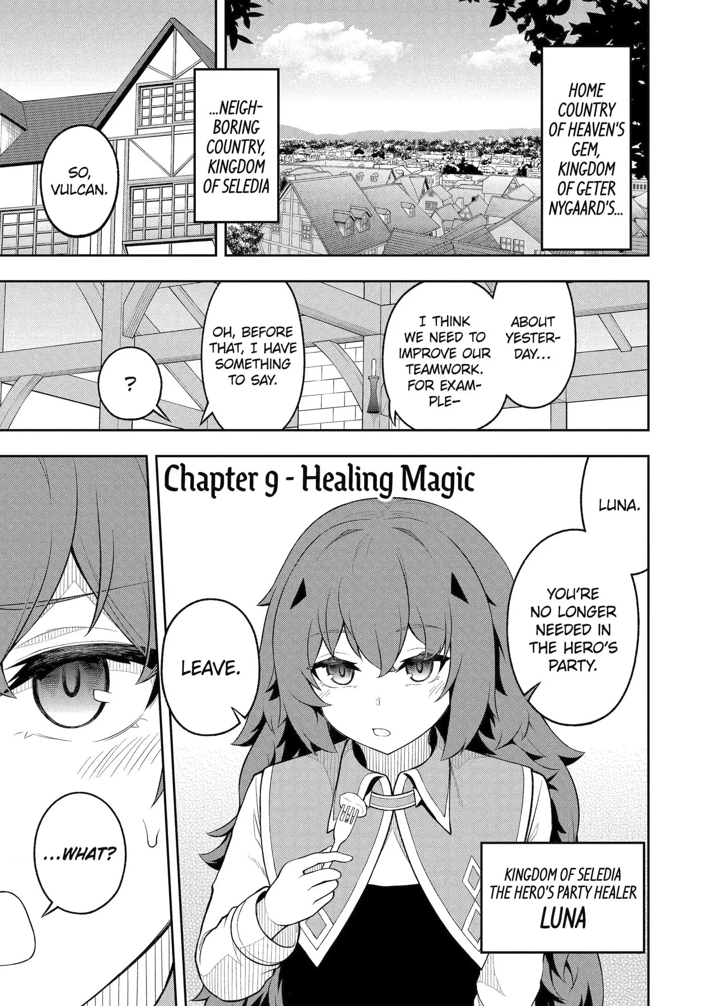 Ore wa Boukensha Guild no Akutoku Guild Master: Jinzai o Tekizaitekisho ni Tsuihou Shitara, Nazeka Mechakucha Kansha Saremashita Chapter 9.1 page 1