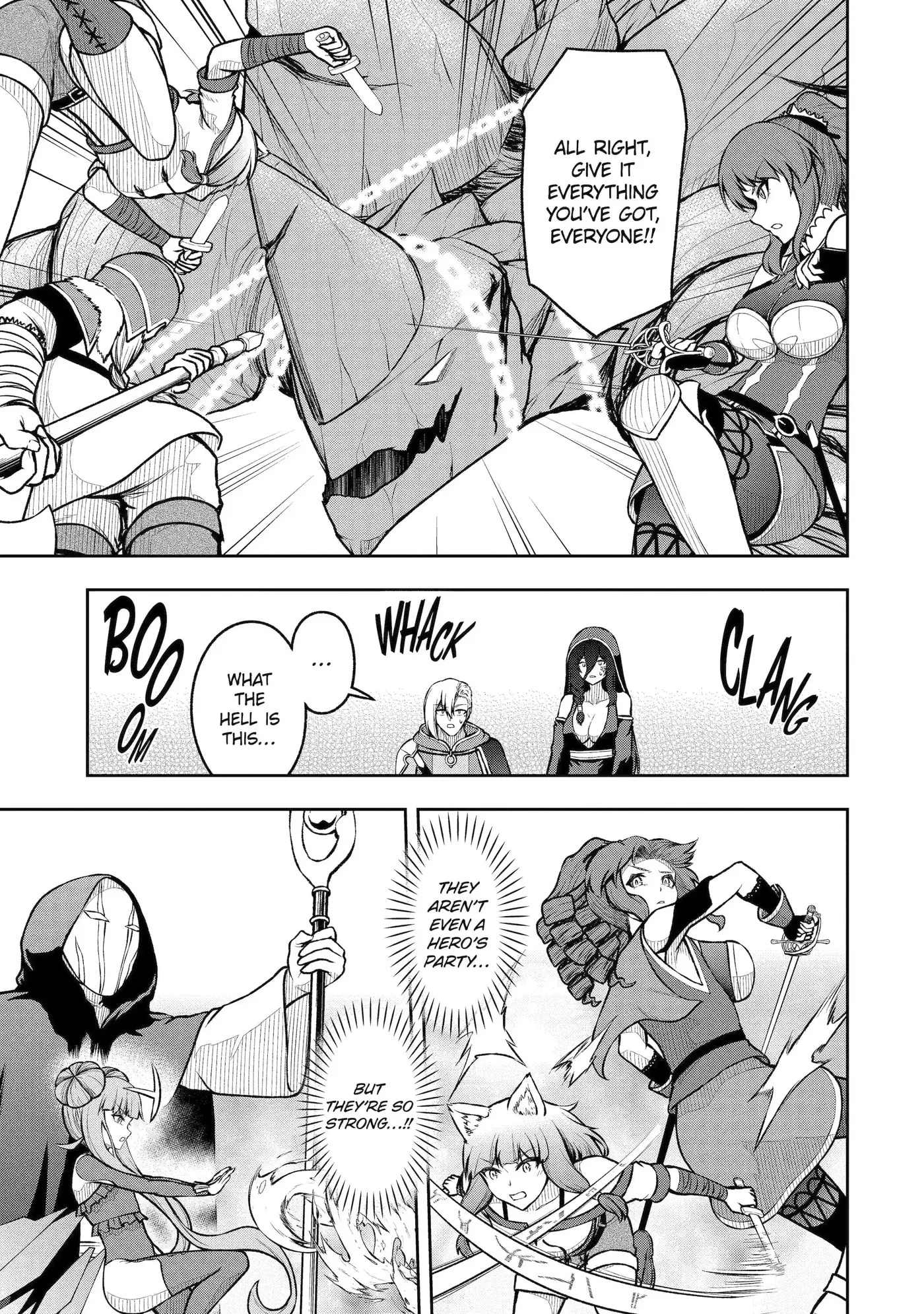 Ore wa Boukensha Guild no Akutoku Guild Master: Jinzai o Tekizaitekisho ni Tsuihou Shitara, Nazeka Mechakucha Kansha Saremashita Chapter 9.4 page 5