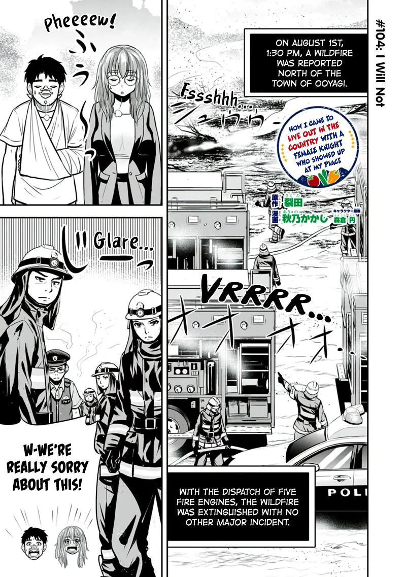 Orenchi ni Kita Onna Kishi to Inakagurashi Surukotoninatta Ken Chapter 104 page 1