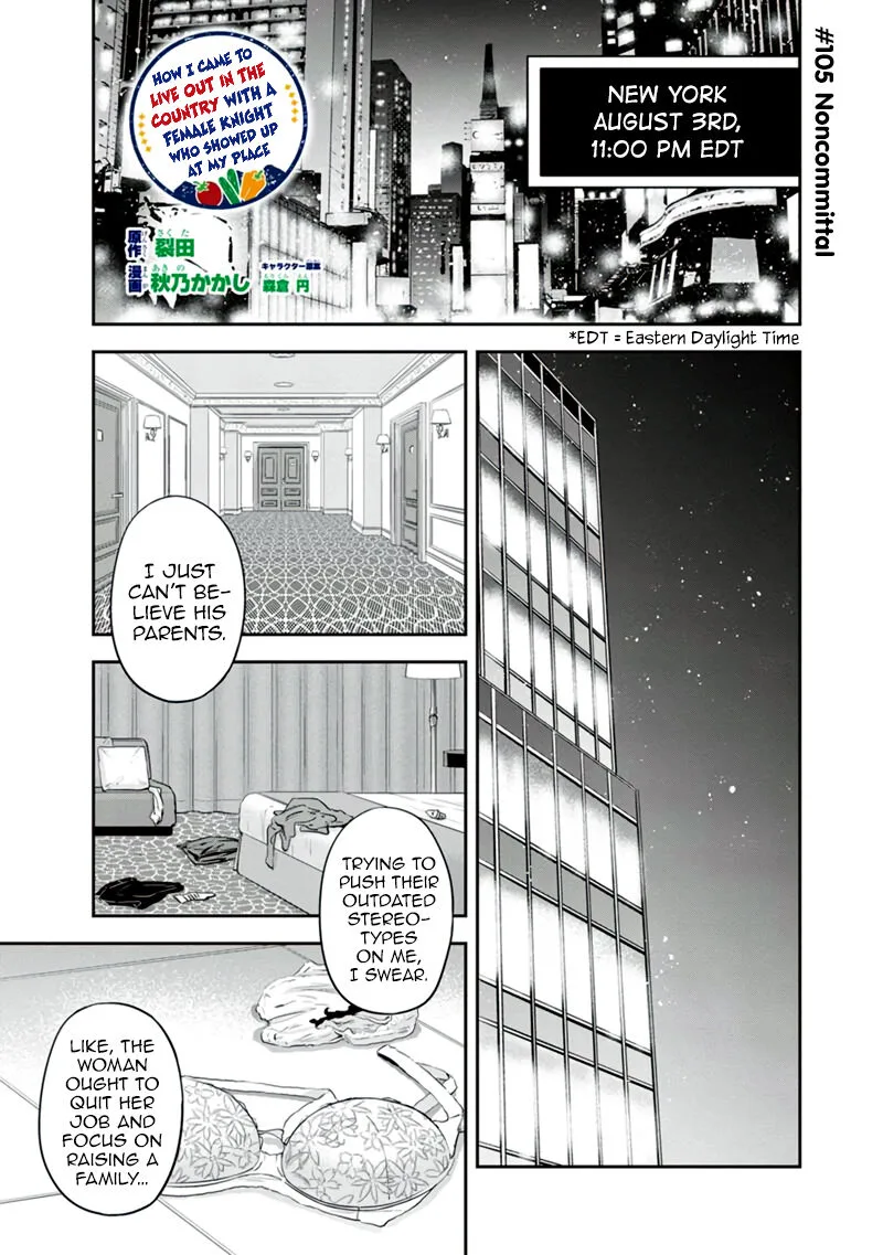 Orenchi ni Kita Onna Kishi to Inakagurashi Surukotoninatta Ken Chapter 105 page 1