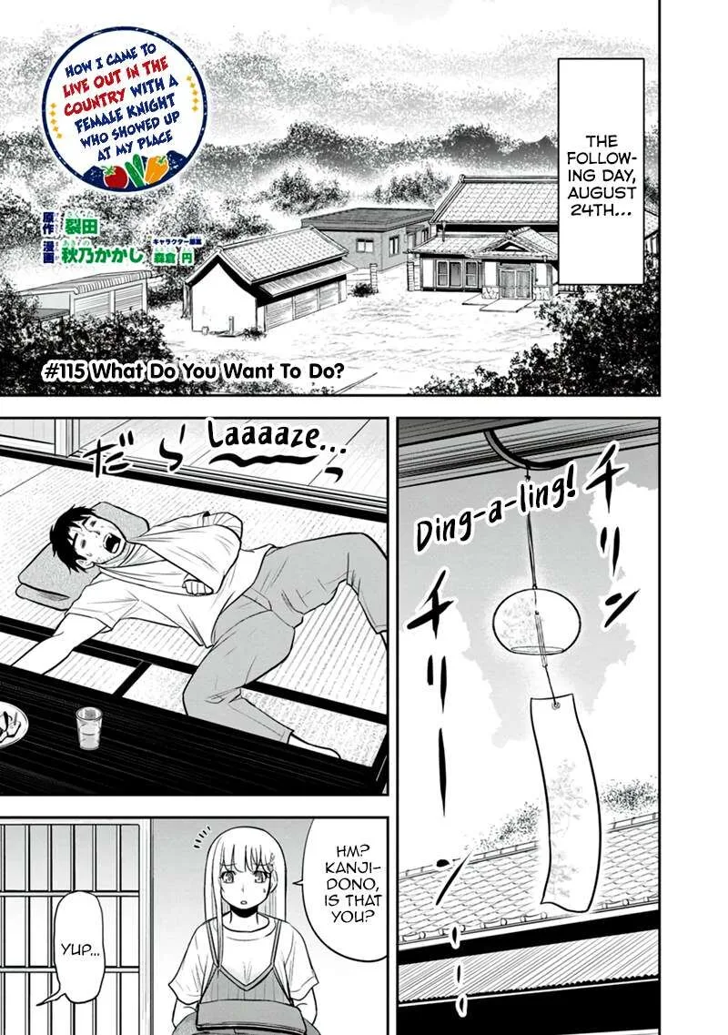 Orenchi ni Kita Onna Kishi to Inakagurashi Surukotoninatta Ken Chapter 115 page 1