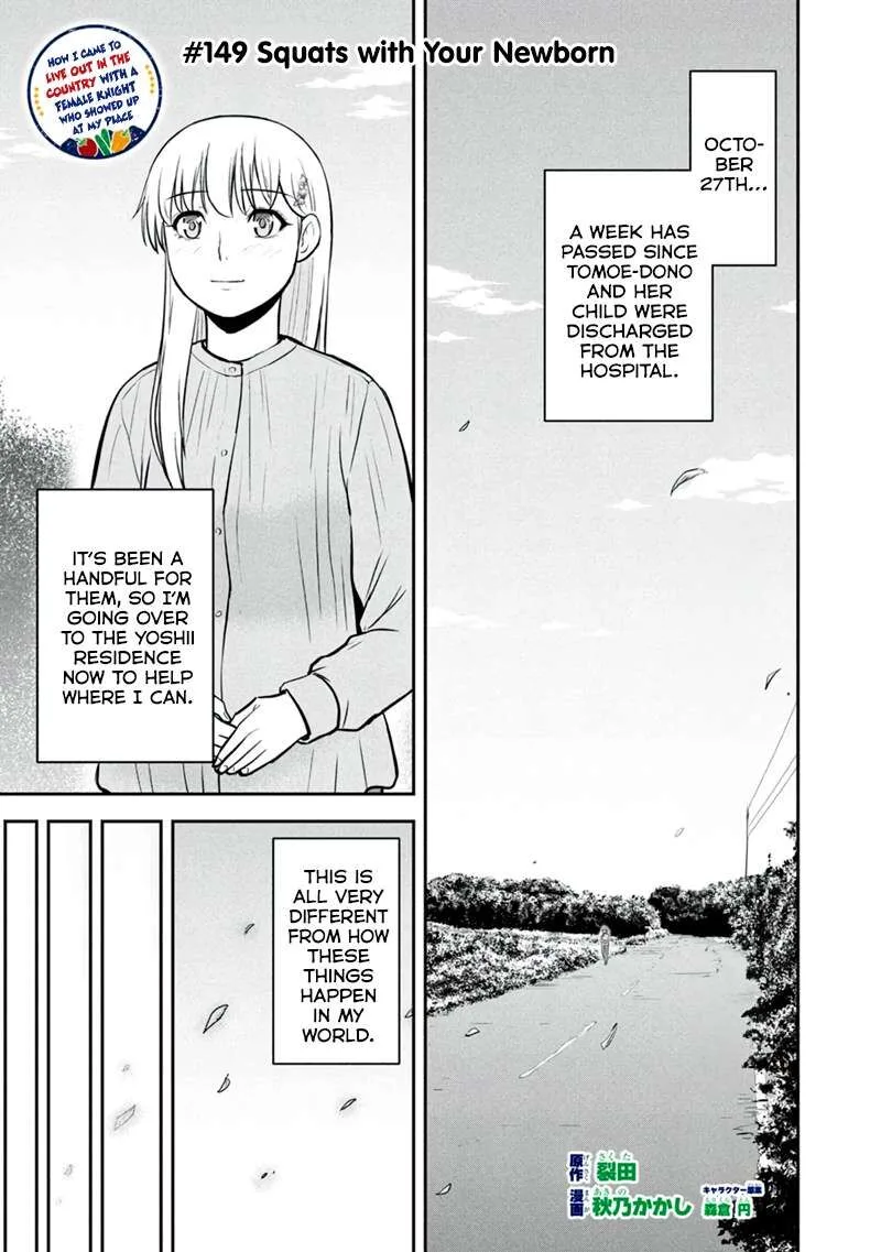 Orenchi ni Kita Onna Kishi to Inakagurashi Surukotoninatta Ken Chapter 149 page 1