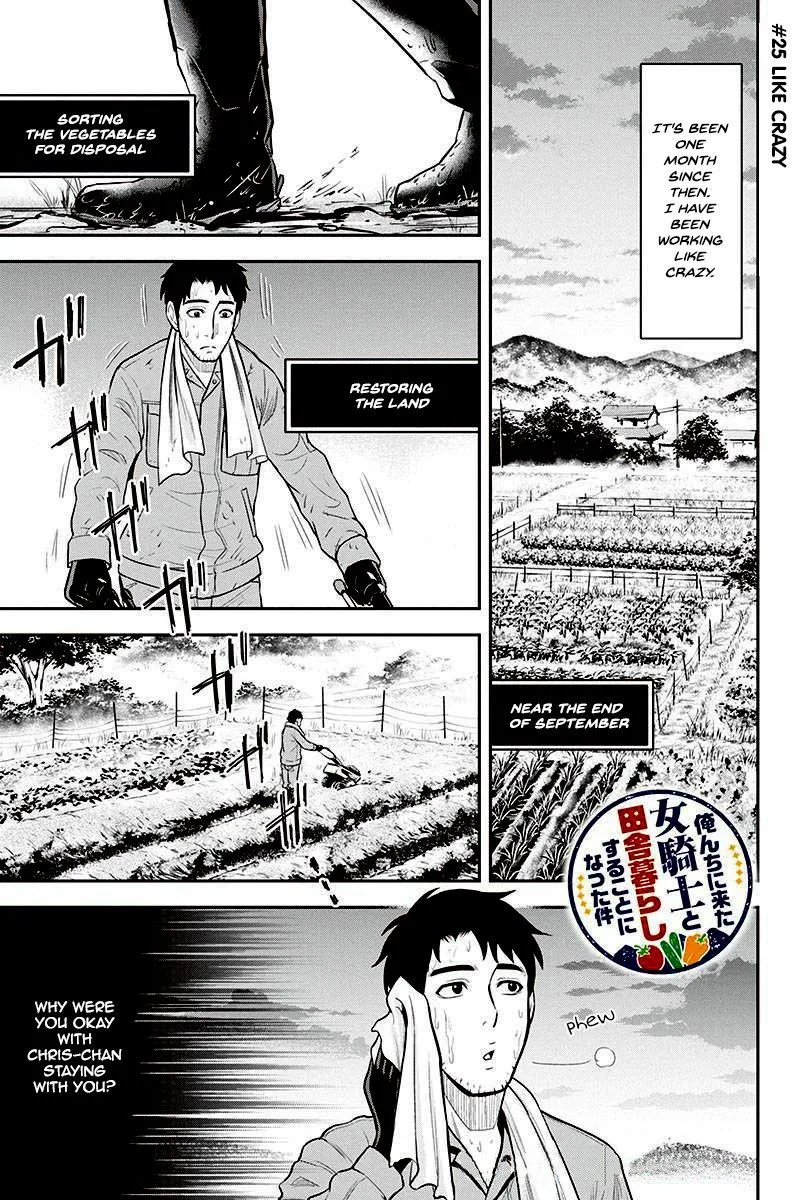 Orenchi ni Kita Onna Kishi to Inakagurashi Surukotoninatta Ken Chapter 25 page 1