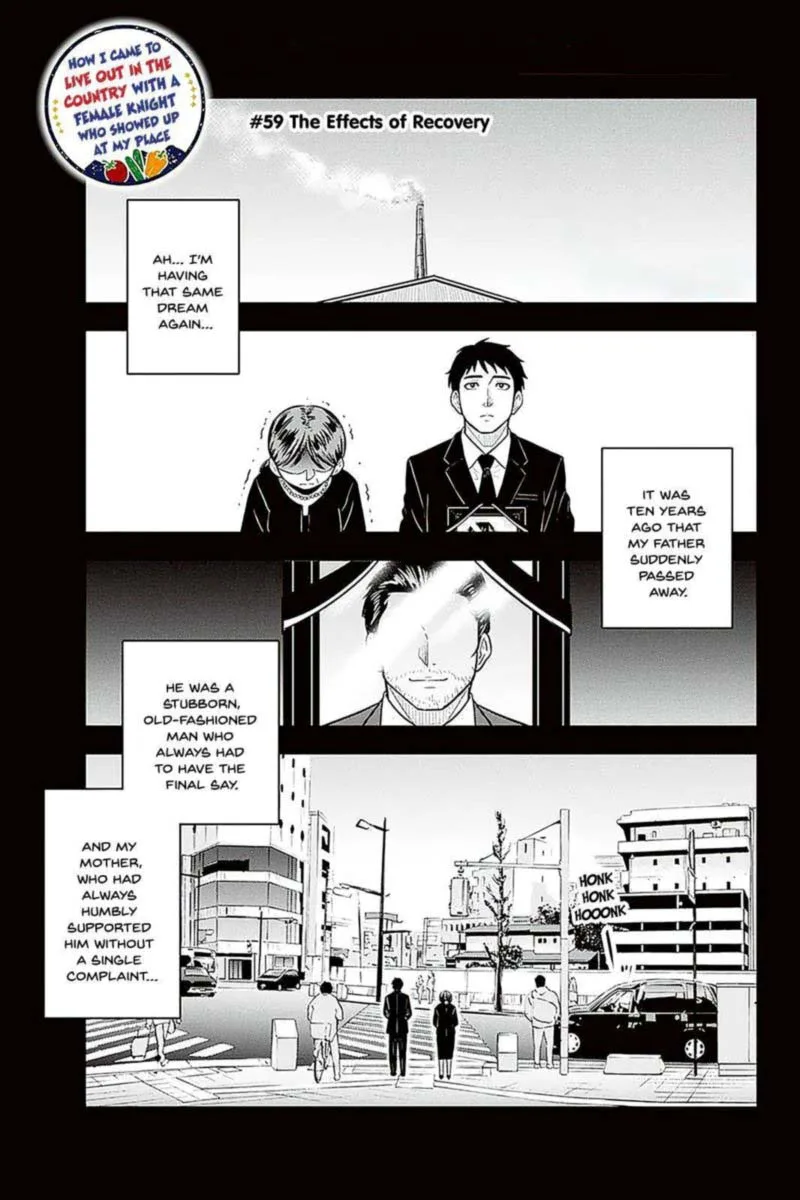 Orenchi ni Kita Onna Kishi to Inakagurashi Surukotoninatta Ken Chapter 59 page 1