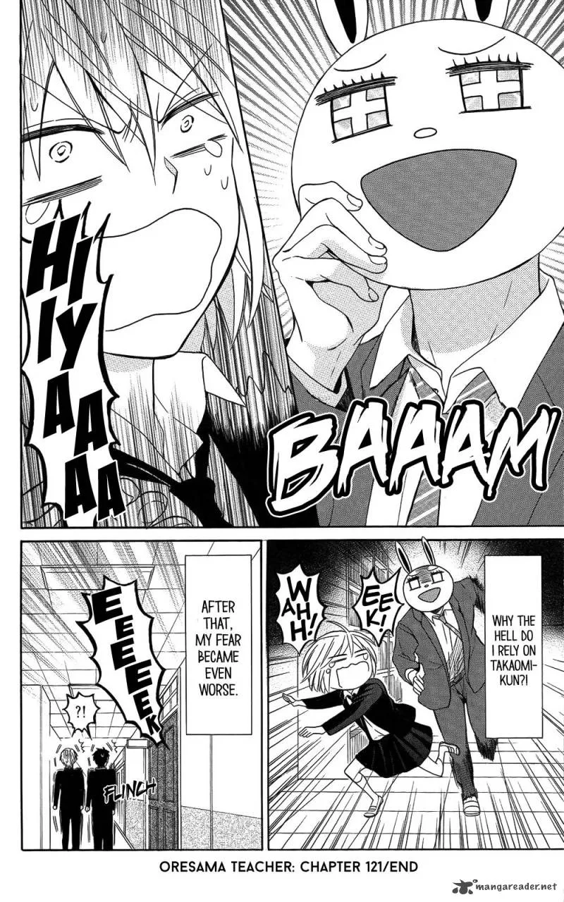 Oresama Teacher Chapter 121 page 30