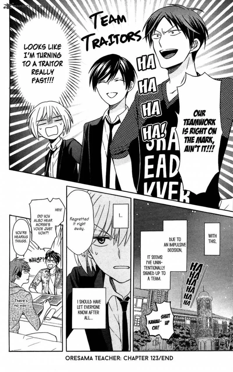 Oresama Teacher Chapter 123 page 32