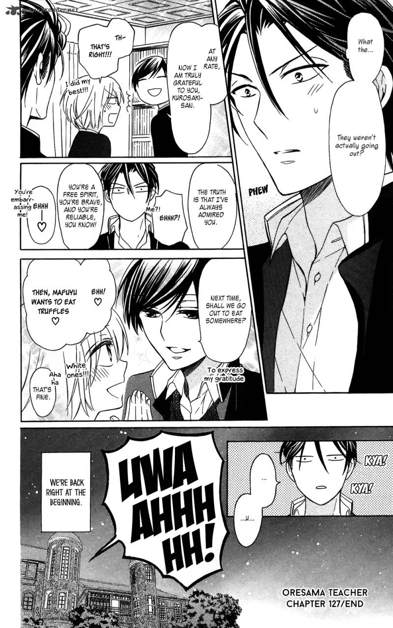 Oresama Teacher Chapter 127 page 30